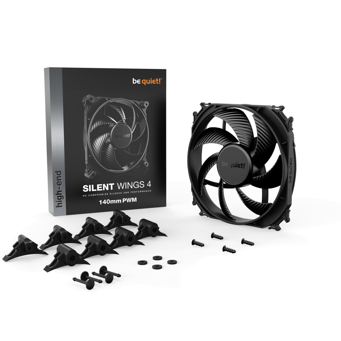 Вентилятор Be quiet! SILENT WINGS 4 140mm PWM (BL096)