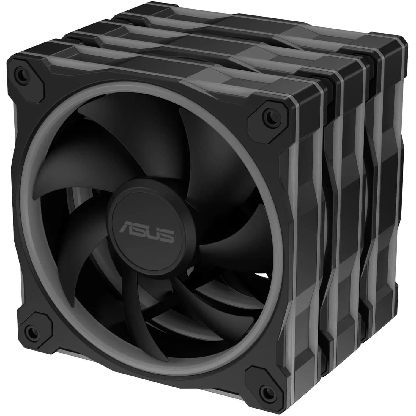 Комплект вентиляторів ASUS PRIME MR120 ARGB BLACK 3IN1 (90DA00I0-B09020)