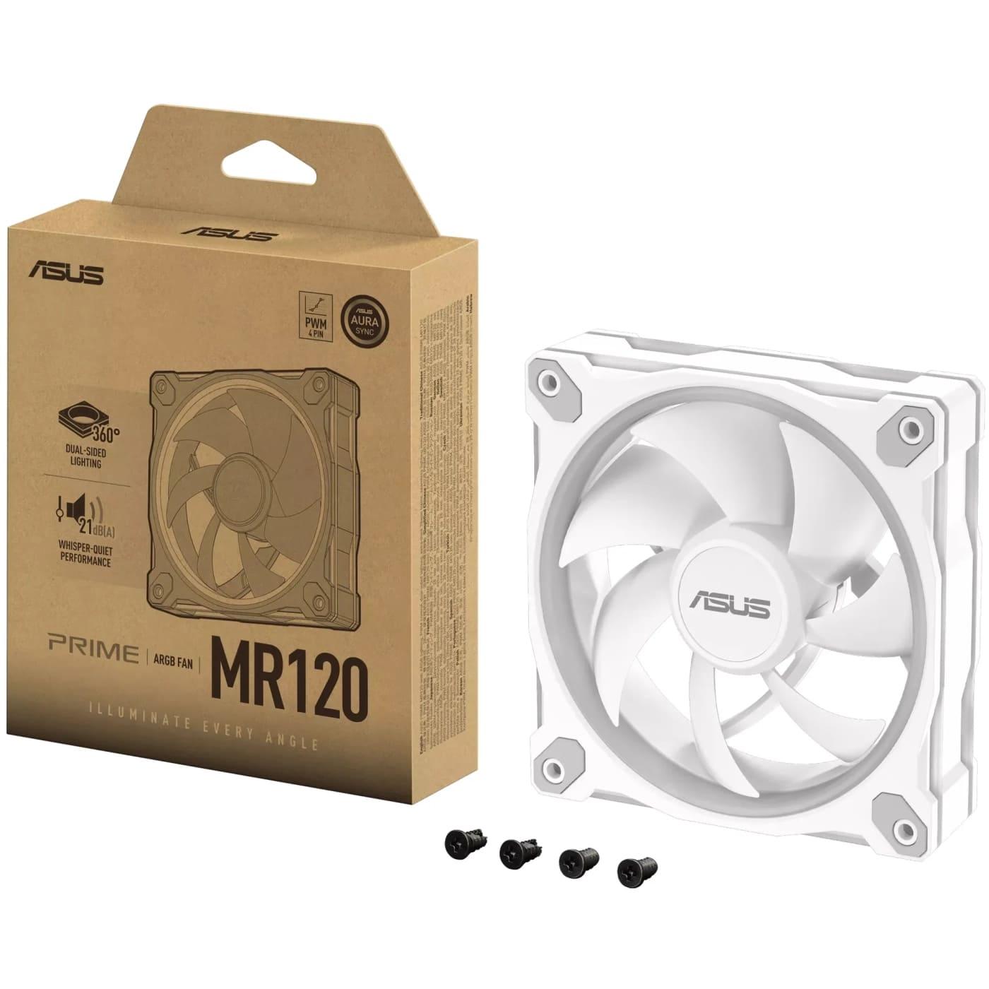 Вентилятор ASUS PRIME MR120 ARGB WHITE (90DA00I3-B09000)