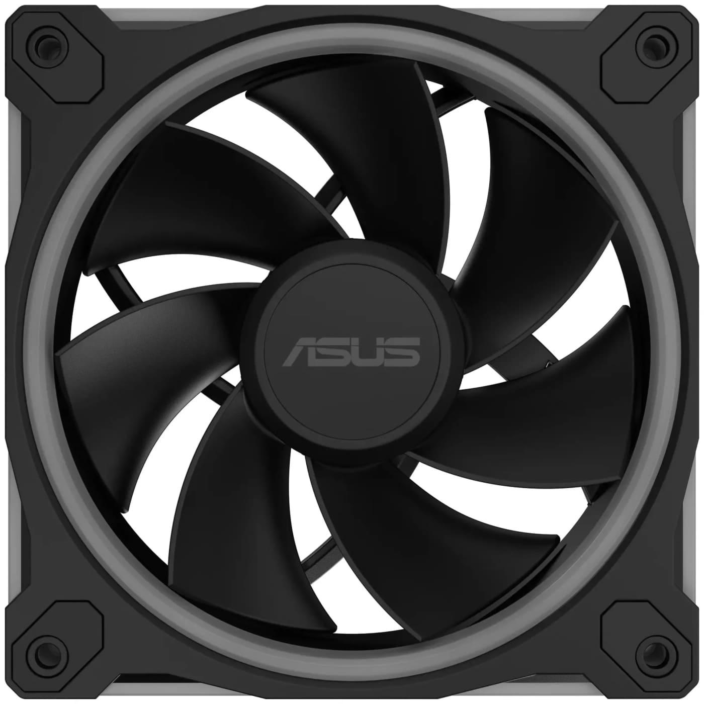 Комплект вентиляторів ASUS PRIME MR120 REVERSE ARGB BLACK 3IN1 (90DA00L0-B09020)