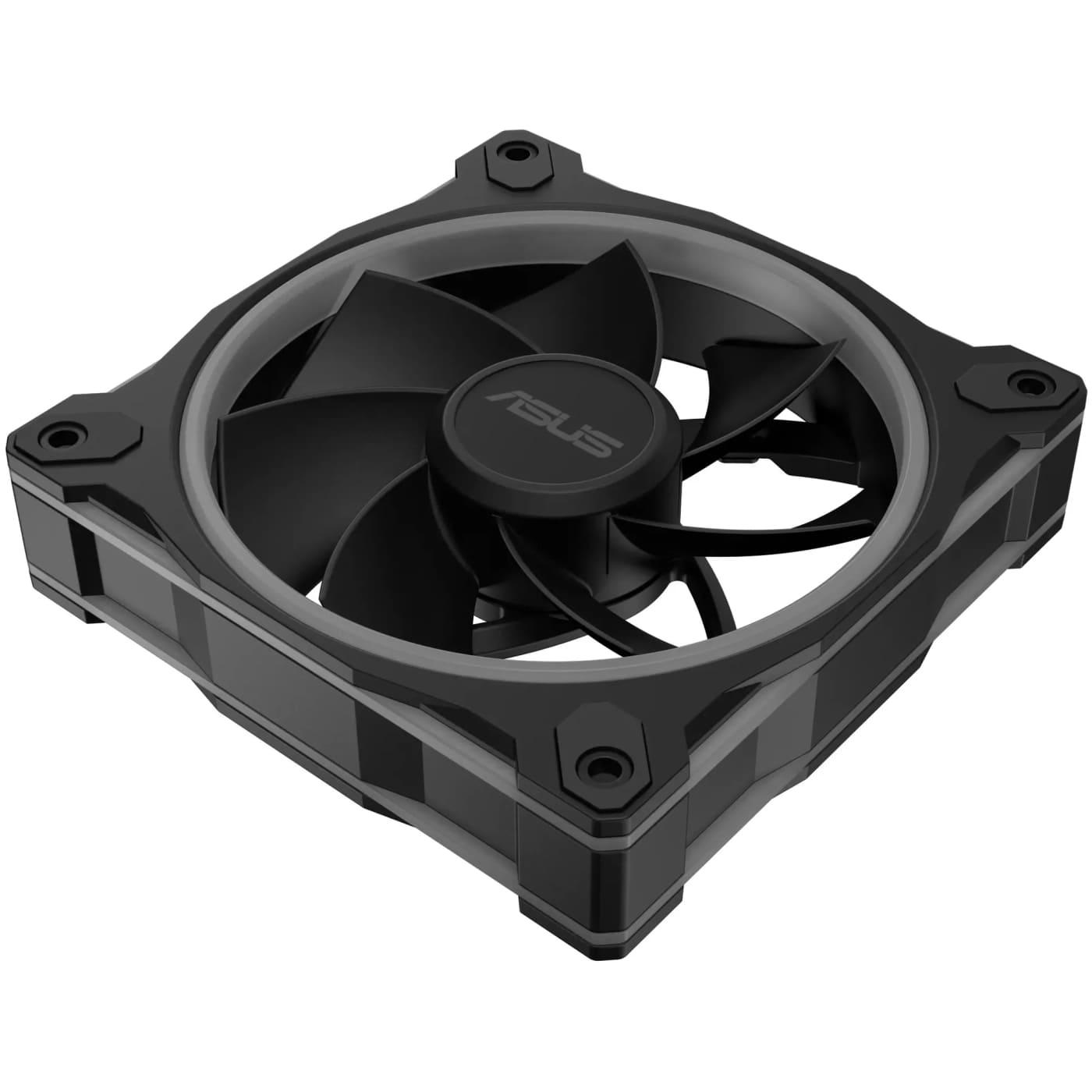 Комплект вентиляторів ASUS PRIME MR120 REVERSE ARGB BLACK 3IN1 (90DA00L0-B09020)