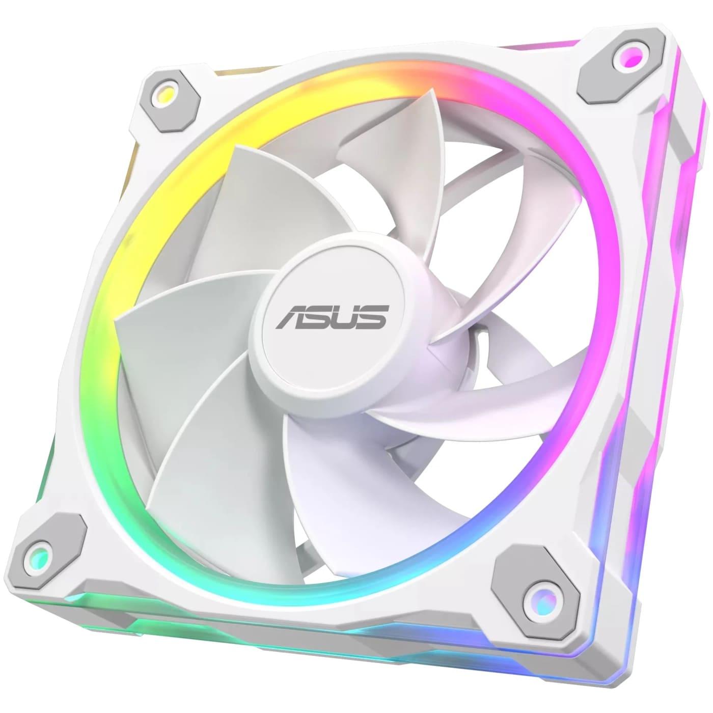 Комплект вентиляторів ASUS PRIME MR120 REVERSE ARGB WHITE 3IN1 (90DA00L3-B09020)