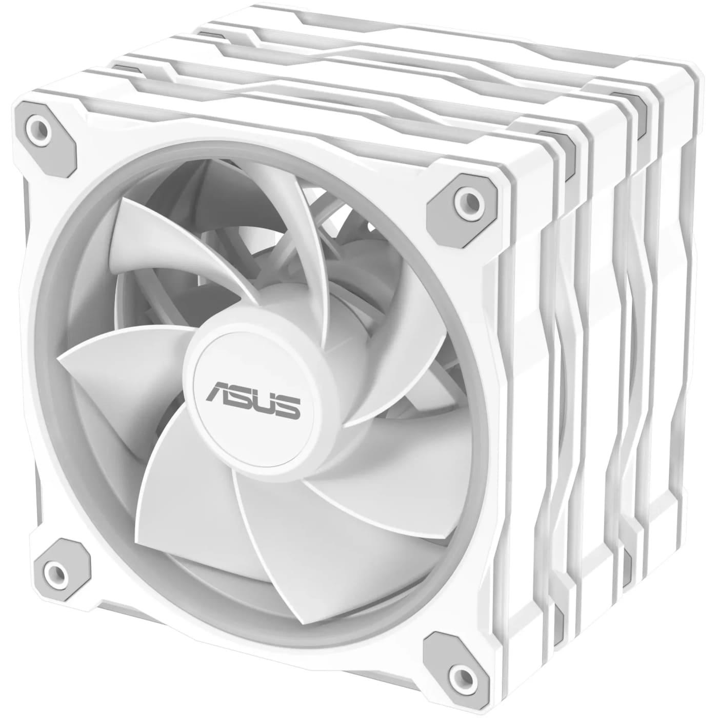 Комплект вентиляторів ASUS PRIME MR120 REVERSE ARGB WHITE 3IN1 (90DA00L3-B09020)