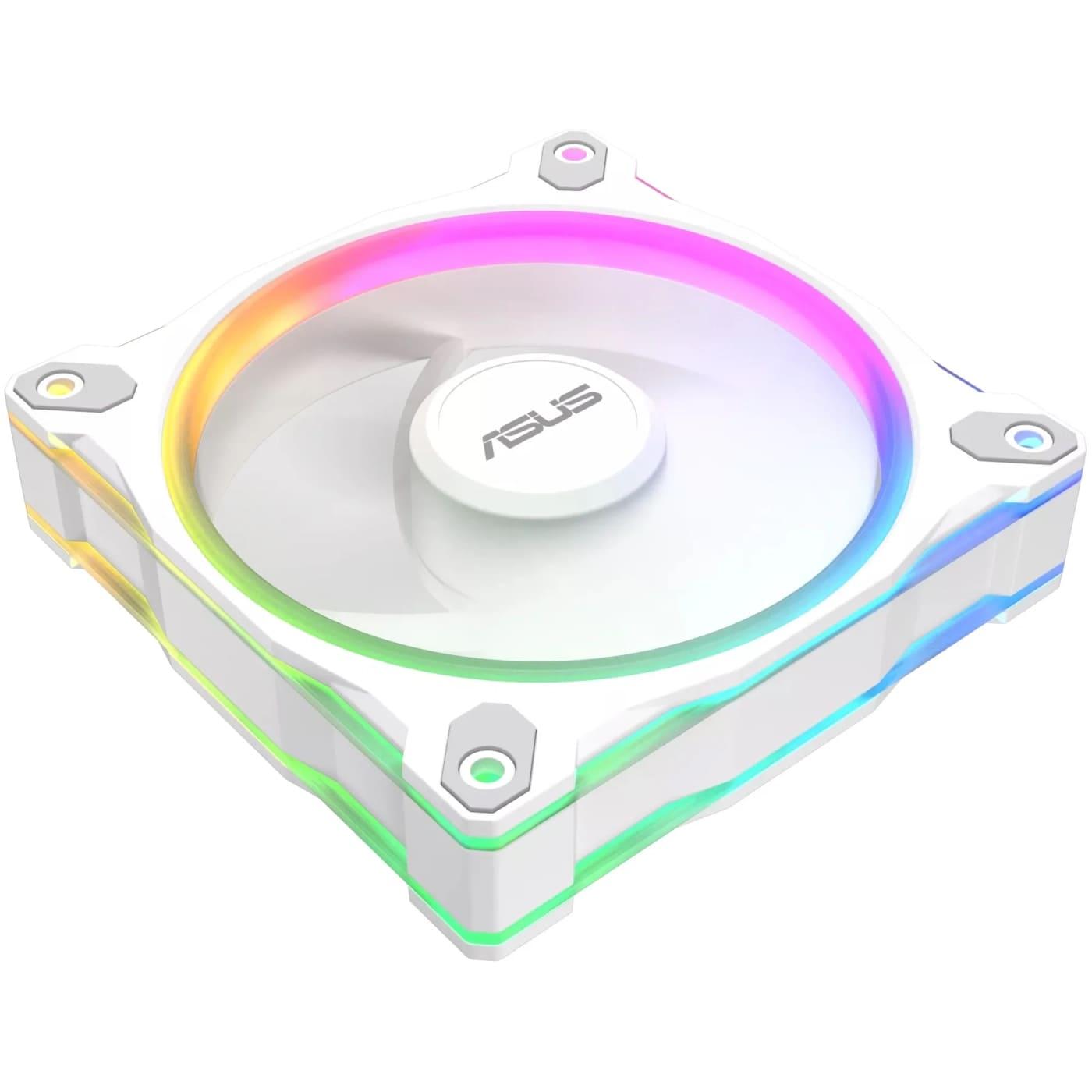 Комплект вентиляторів ASUS PRIME MR120 REVERSE ARGB WHITE 3IN1 (90DA00L3-B09020)