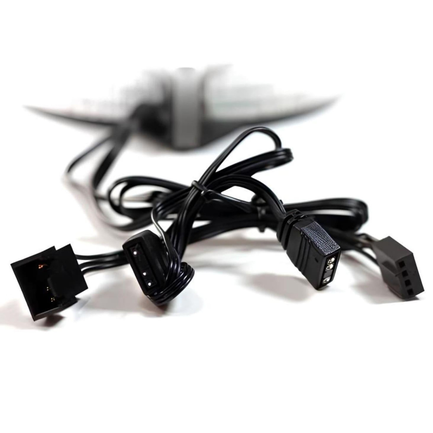 Вентилятор GTL 120 мм Multicolor B1, Black/White (GTL-120LMCB1P ARGB)