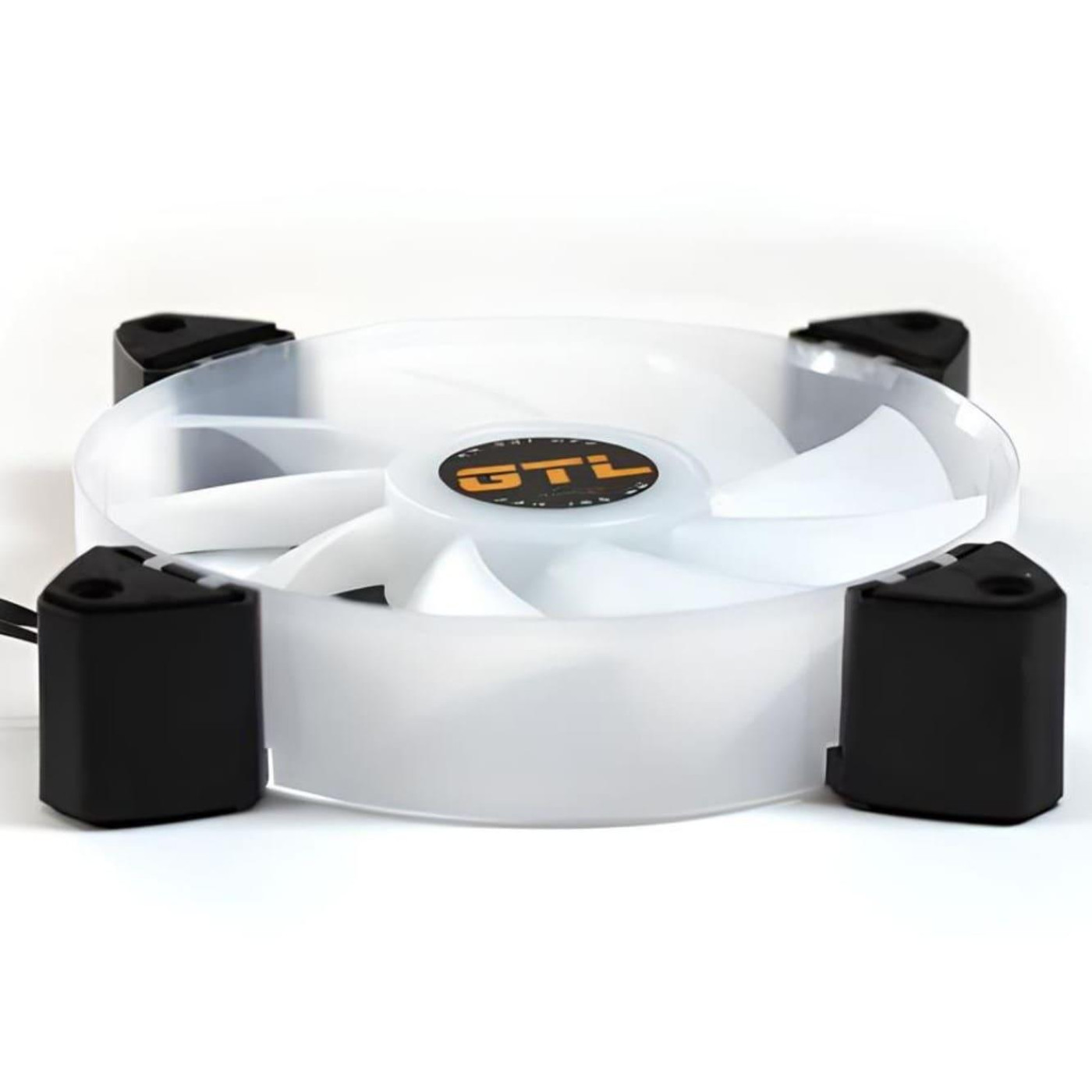 Вентилятор GTL 120 мм Multicolor B3, White/Black (GTL-120LMCB3P ARGB)