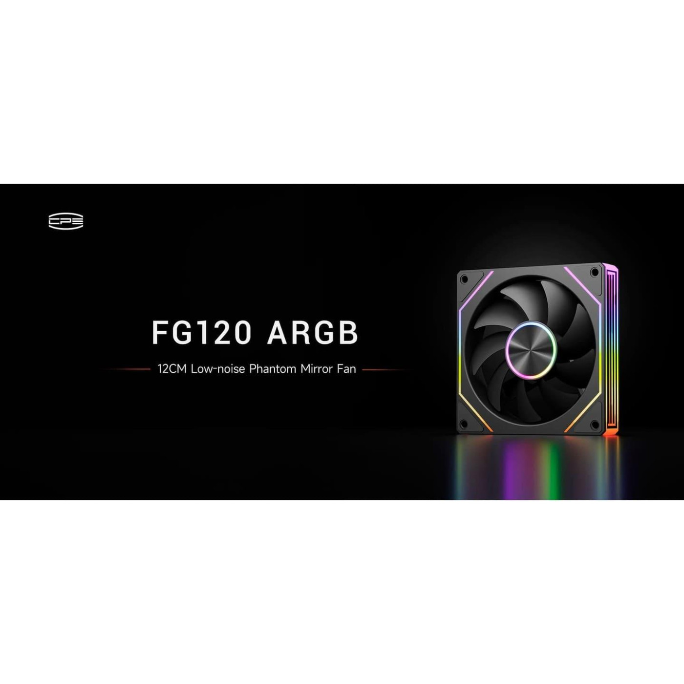 Вентилятор PCCOOLER FG120 ARGB BK (FIG120-BKAC112-GL)