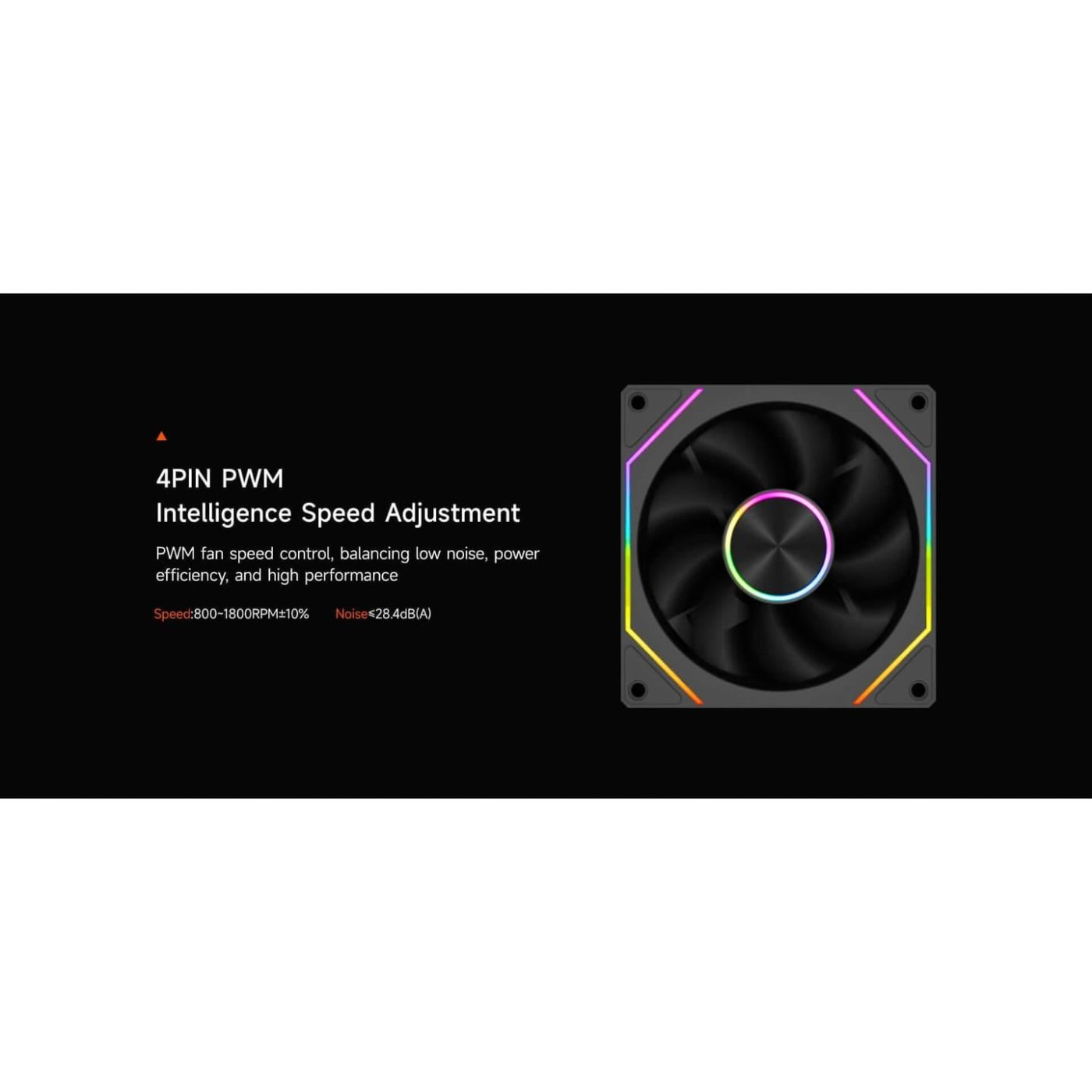 Вентилятор PCCOOLER FG120 ARGB BK (FIG120-BKAC112-GL)