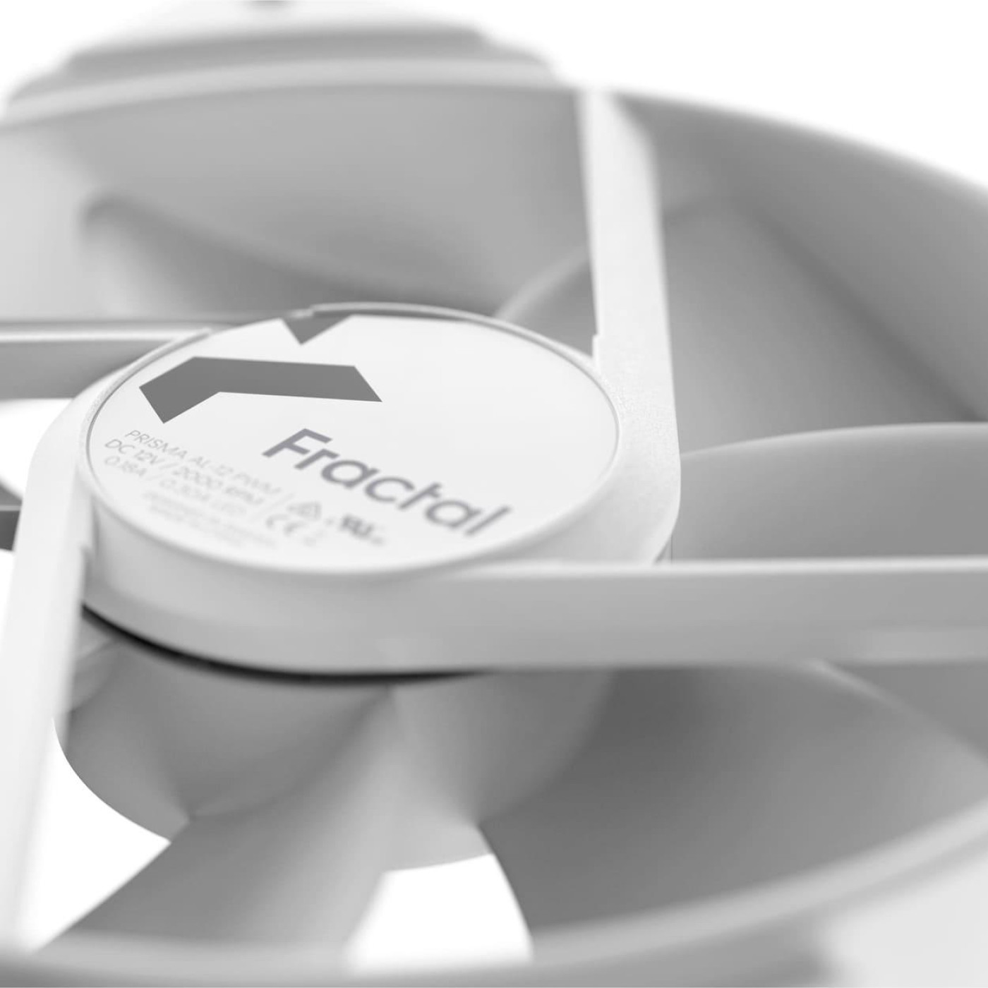 Вентилятор Fractal Design Prisma AL-12 PWM ARGB White (FD-FAN-PRI-AL12-PWM-WT)