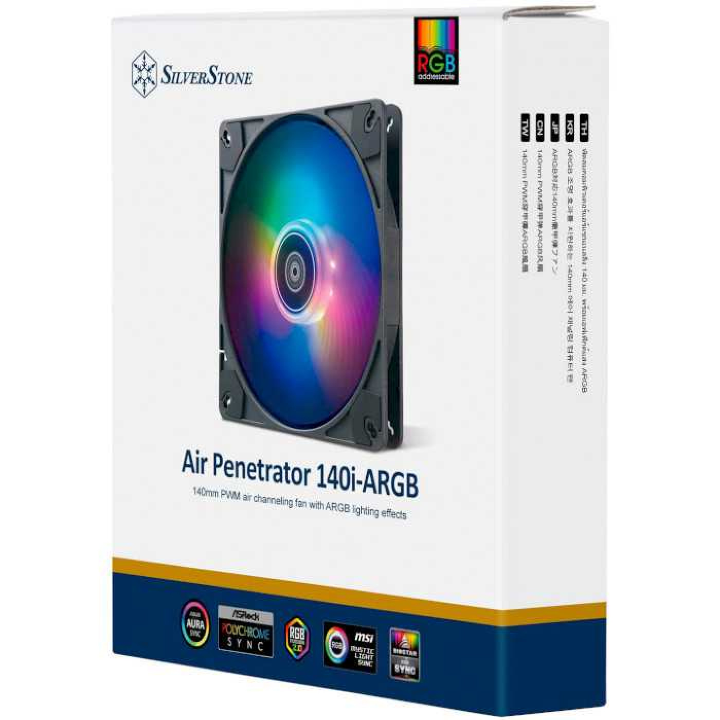 Вентилятор SilverStone Air Penetrator AP140I-ARGB (SST-AP140I-ARGB)
