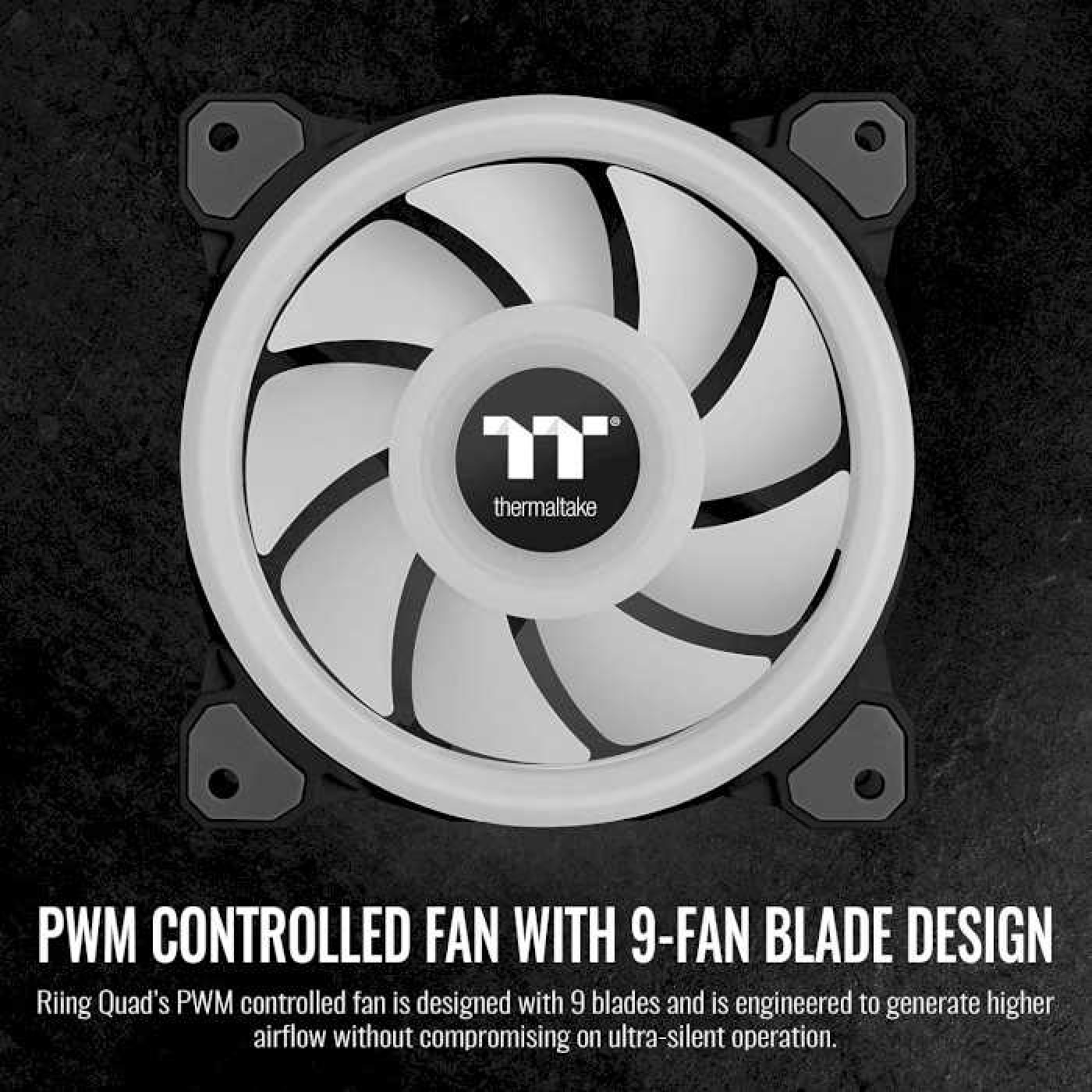 Вентилятор Thermaltake Riing Quad 12 RGB Radiator Fan TT Premium Edition (CL-F088-PL12SW-C)