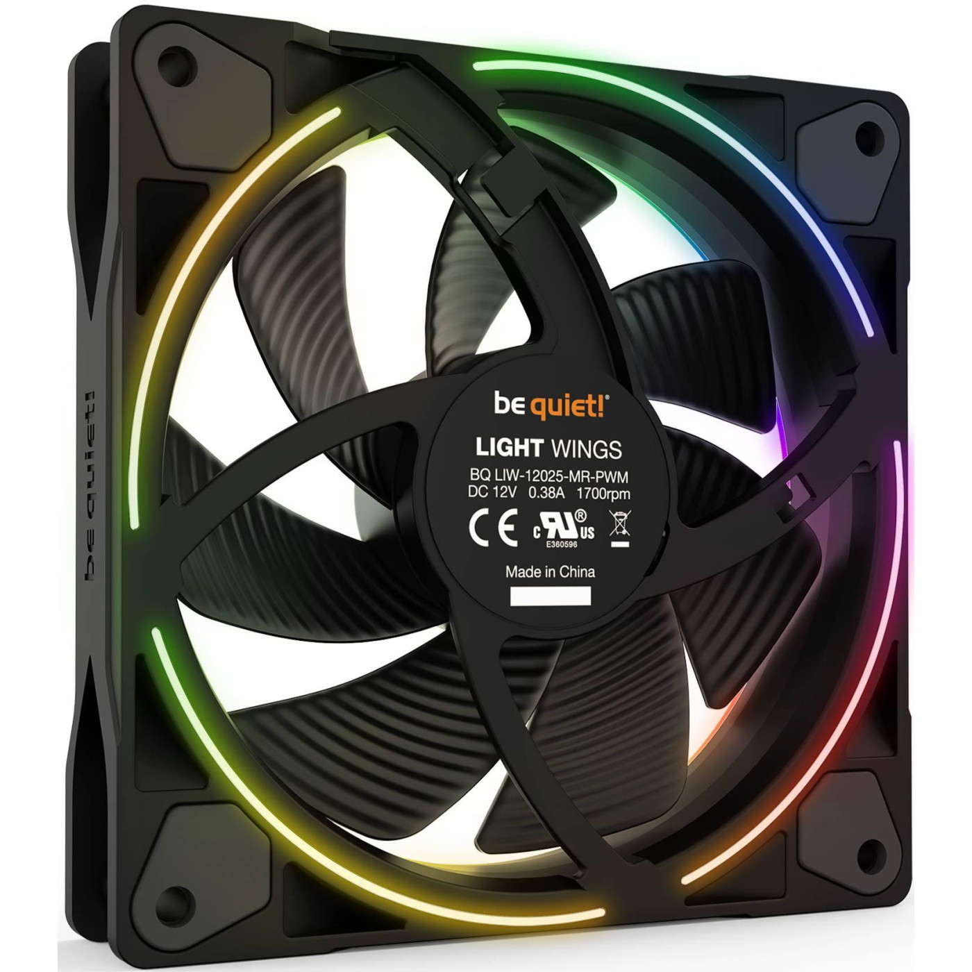 Комплект вентиляторів Be quiet! Light Wings 140mm PWM 3 pack (BL078)