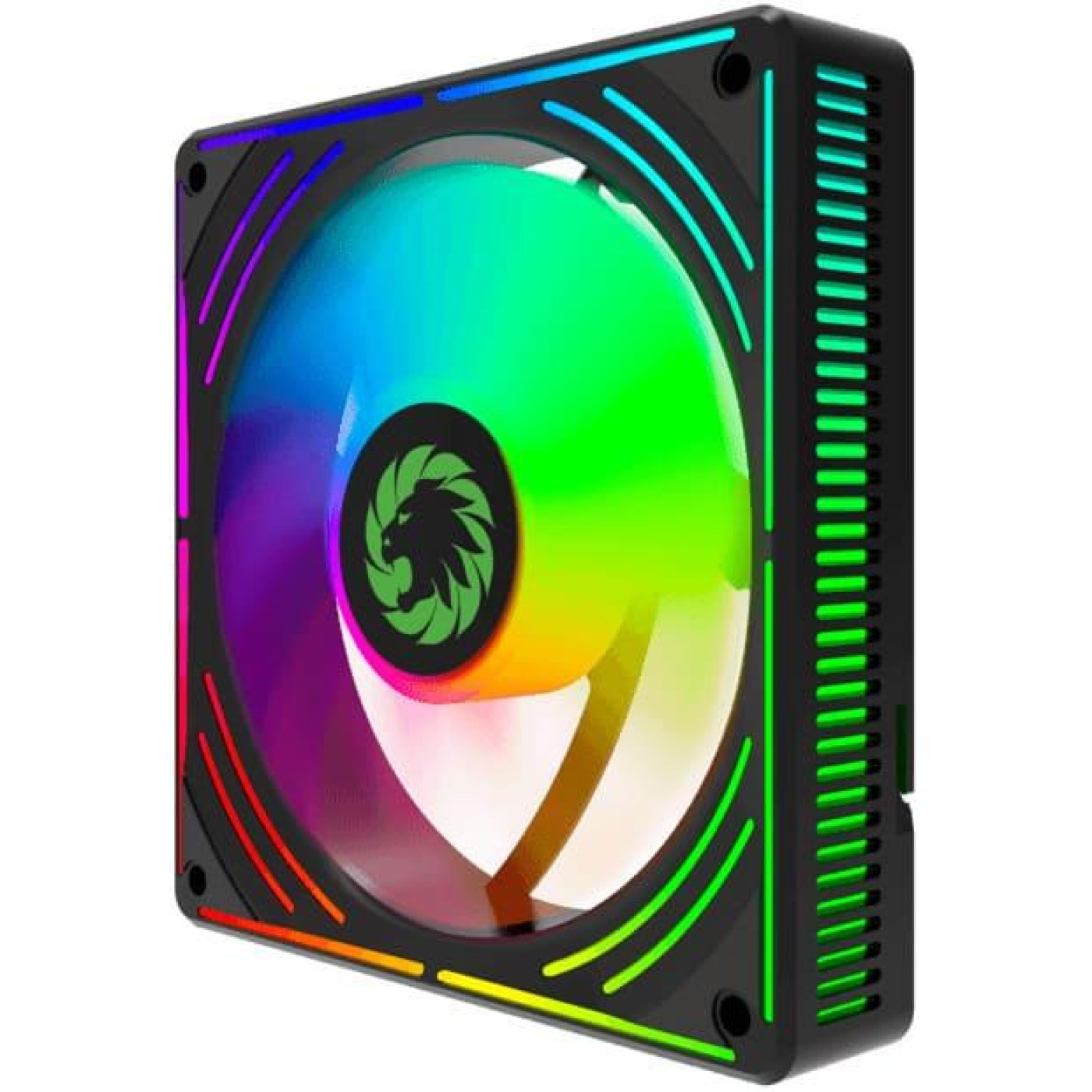 Комплект вентиляторів GameMax 3*120мм mm Black frame ARGB Fan RA300 BK (RA300 BK)