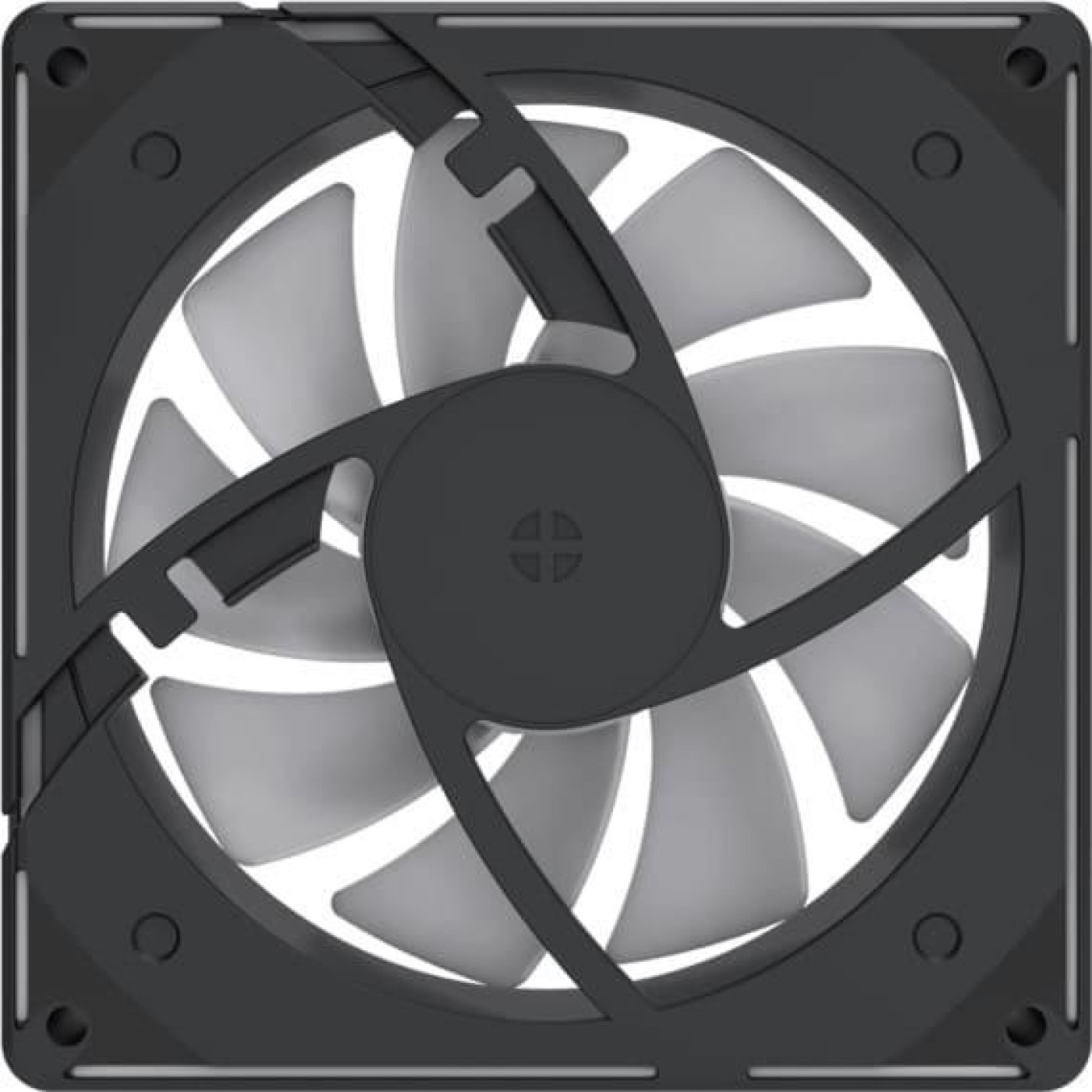 Комплект вентиляторів GameMax 3*120мм mm Black frame ARGB Fan RA300 BK (RA300 BK)