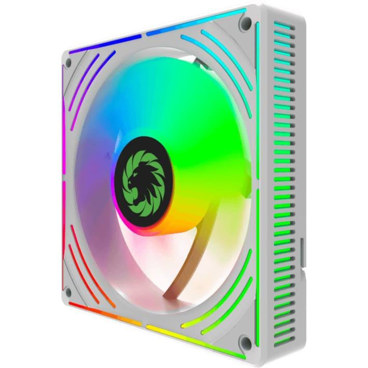 Комплект вентиляторів GameMax 3шт 3*120мм mm White frame ARGB RA300 WH (RA300 WH)