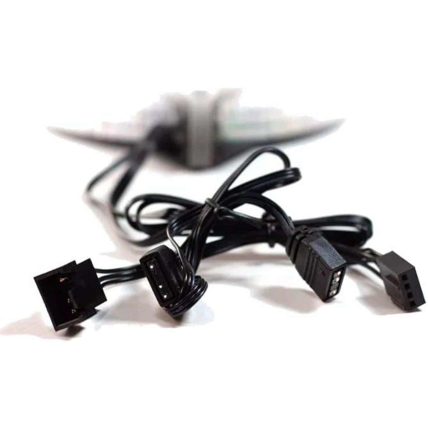 Вентилятор GTL 120 мм Multicolor B1, Black/White (GTL-120LMCB1P ARGB)