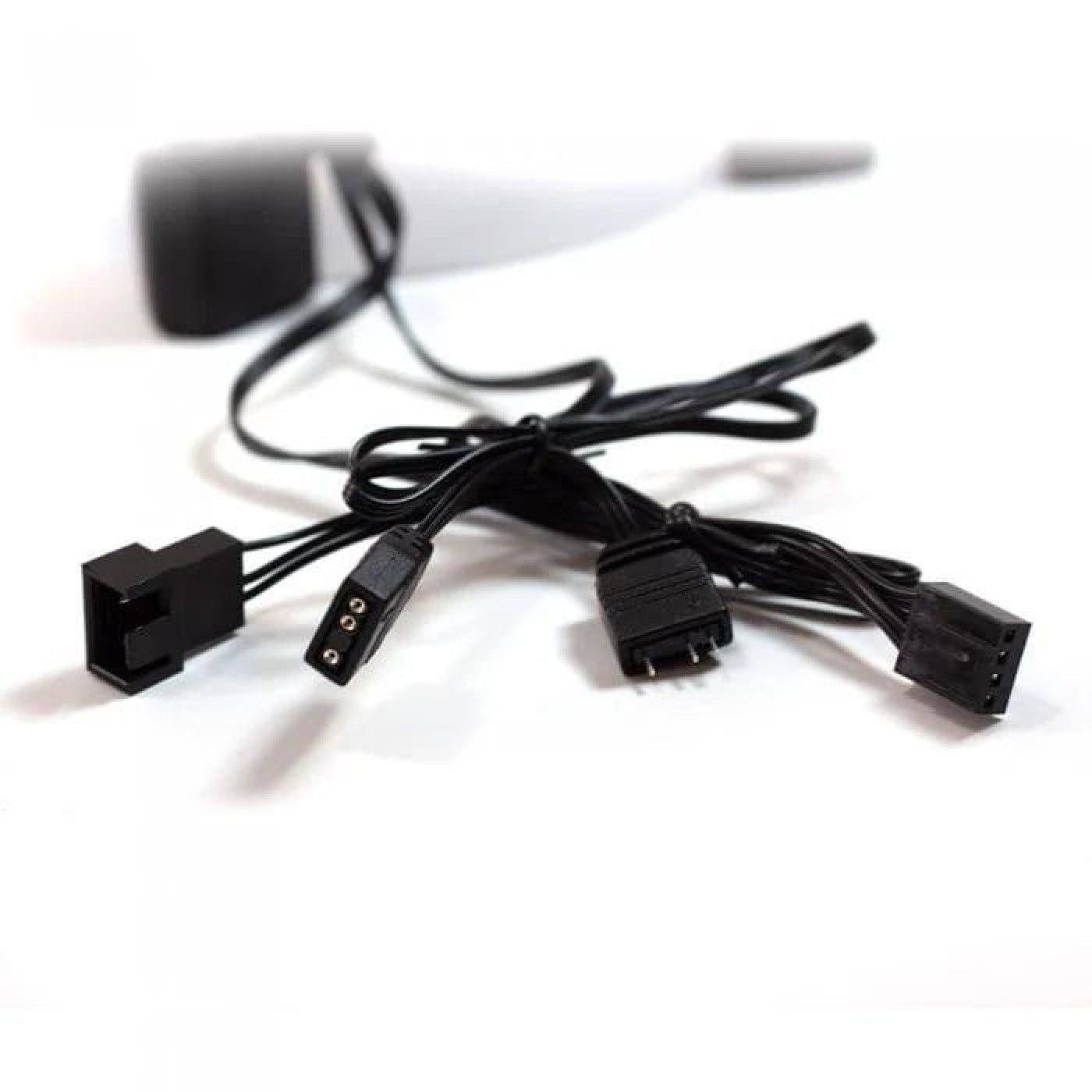 Вентилятор GTL 120 мм Multicolor B3, White/Black (GTL-120LMCB3P ARGB)