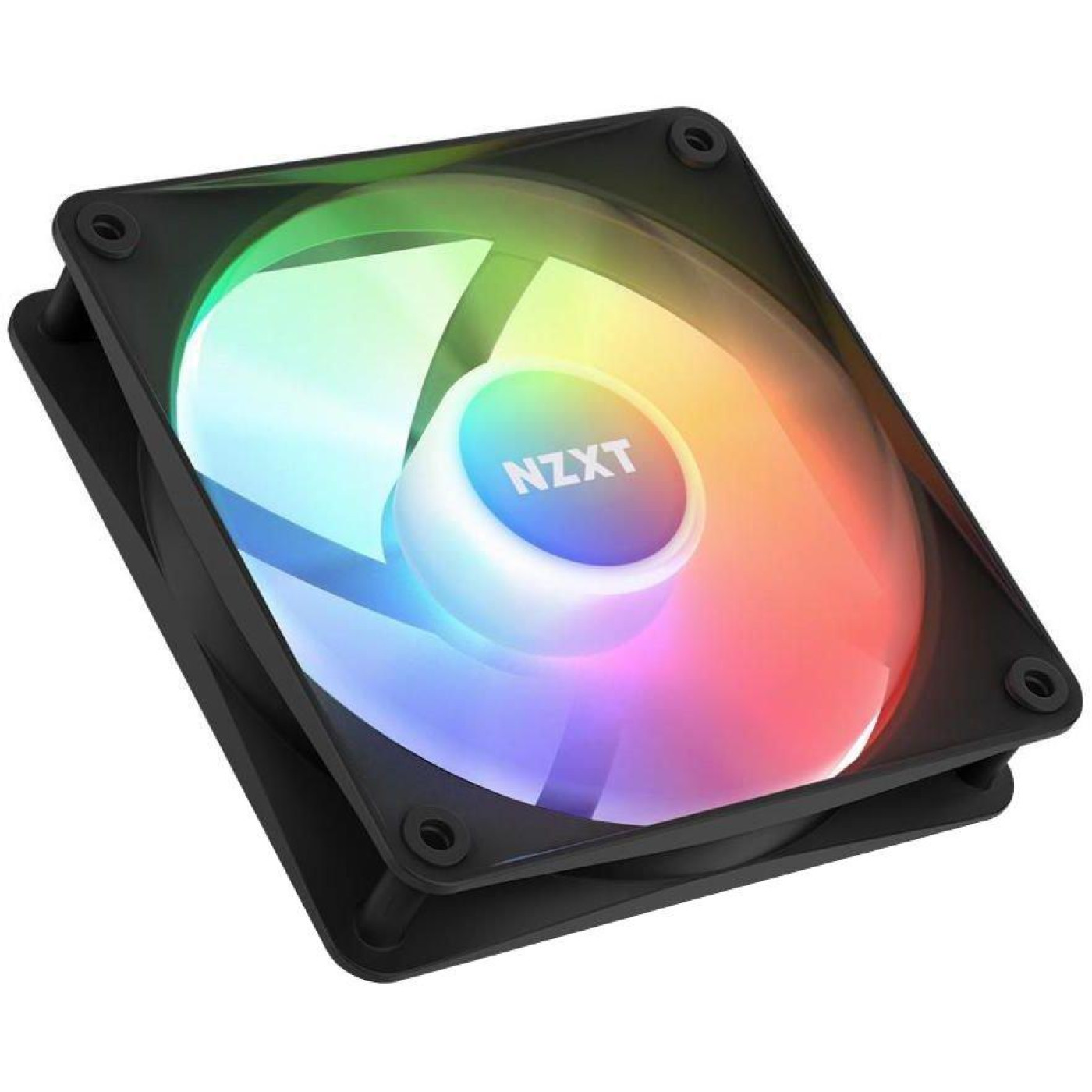 Вентилятор NZXT NZXT, F140RGB Core - 140mm - Hub-mounted RGB Fans-Single (Black) (RF-C14SF-B1)