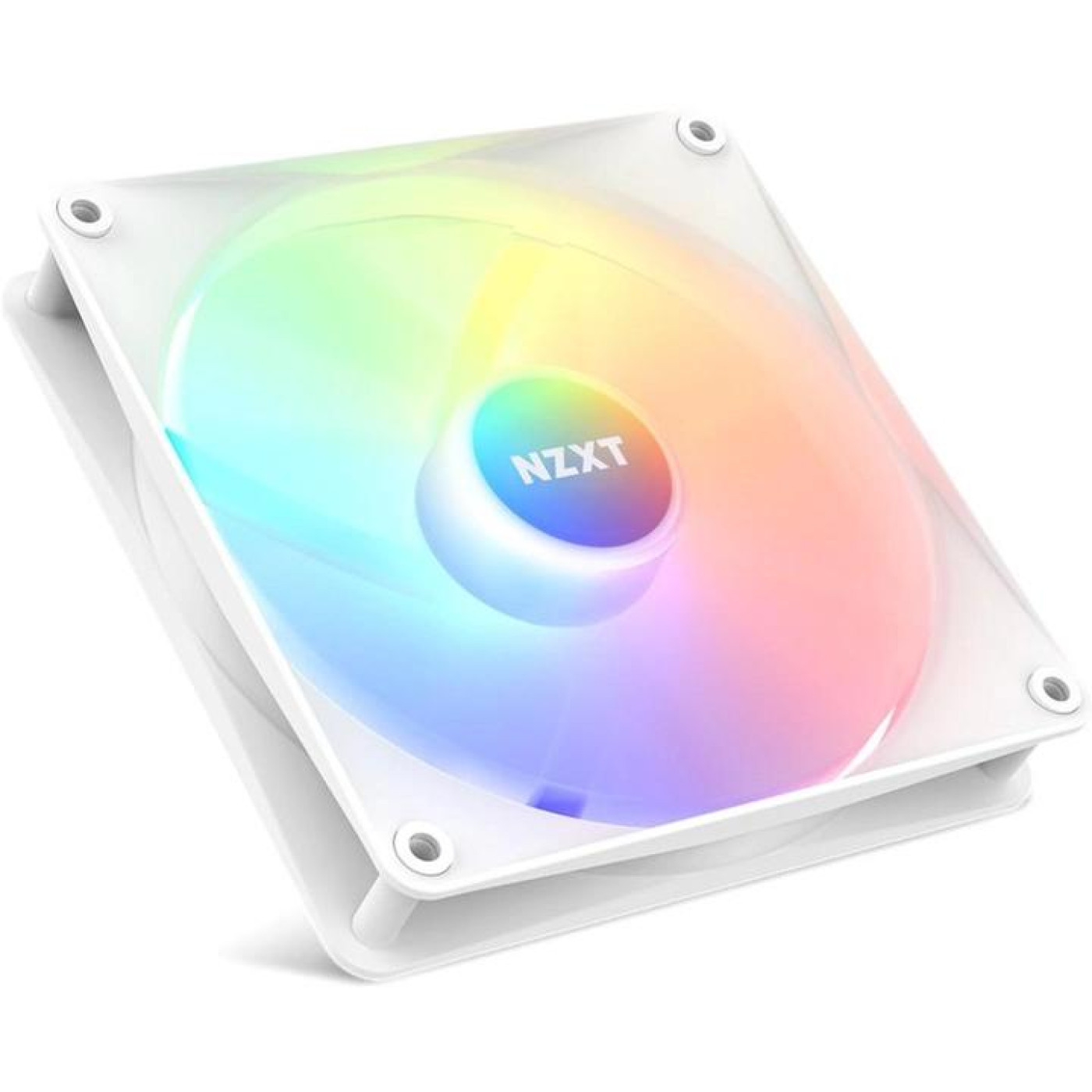 Вентилятор NZXT NZXT, F140RGB Core - 140mm - Hub-mounted RGB Fans-Single (White) (RF-C14SF-W1)