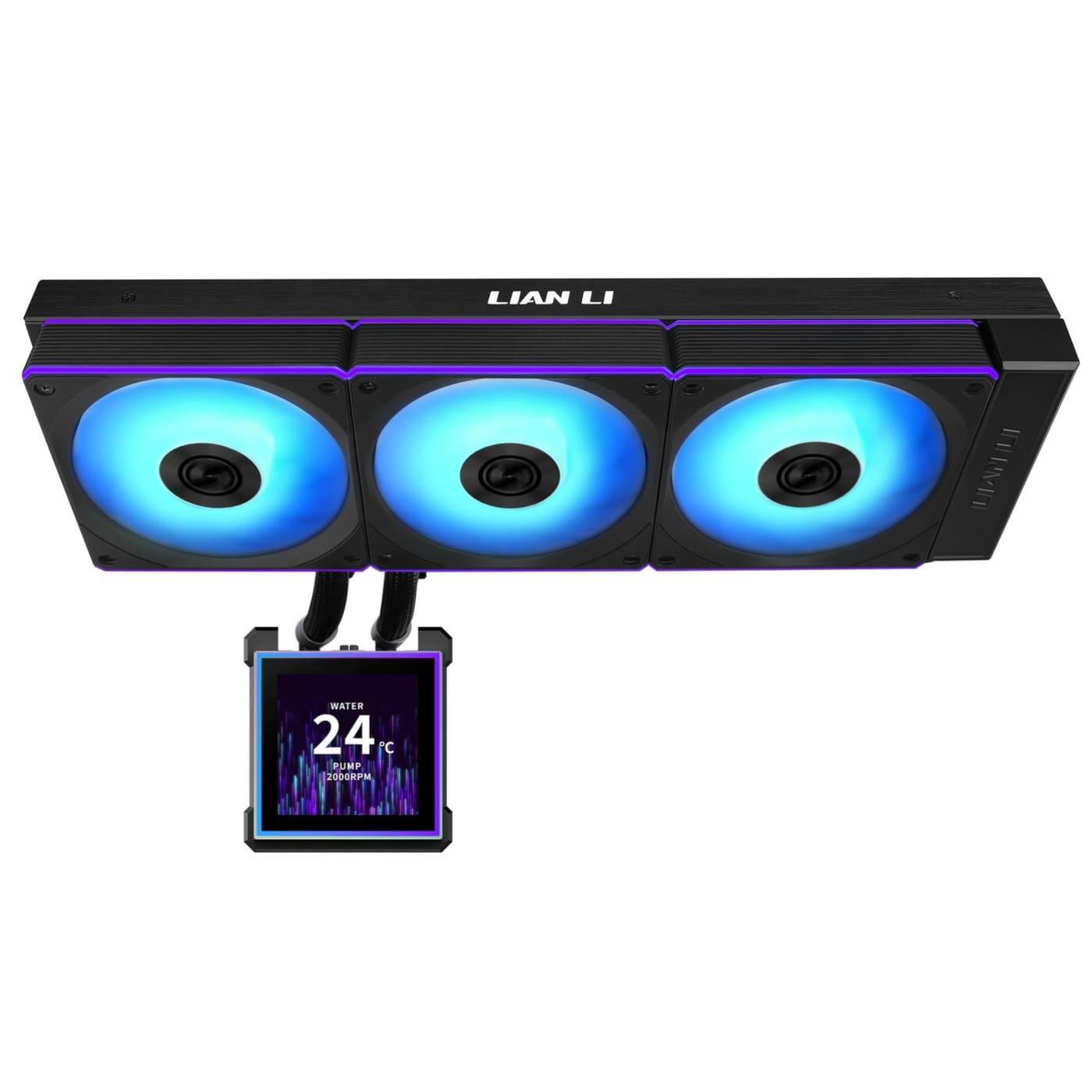 СВО Lian Li HydroShift II LCD-S 360CL Black (G89.GHS2LCDS36CB.000) (G89.GHS2LCDS36CB.00)