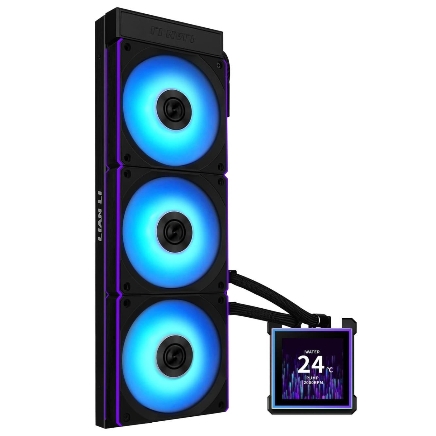 СВО Lian Li HydroShift II LCD-S 360CL Black (G89.GHS2LCDS36CB.000) (G89.GHS2LCDS36CB.00)