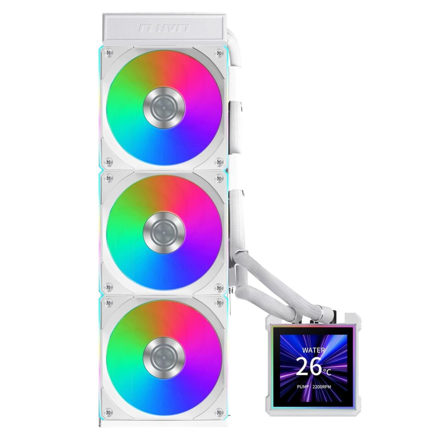 СВО Lian Li HydroShift II LCD-S 360CL White (G89.GHS2LCDS36CW.00)