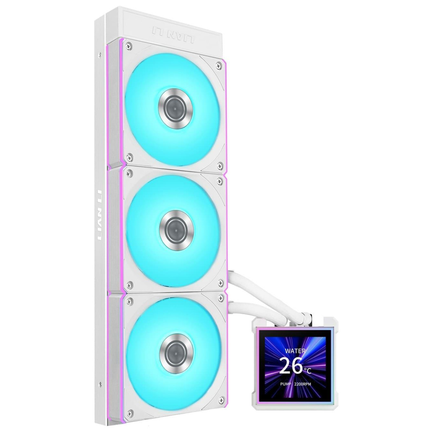 СВО Lian Li HydroShift II LCD-S 360CL White (G89.GHS2LCDS36CW.00)