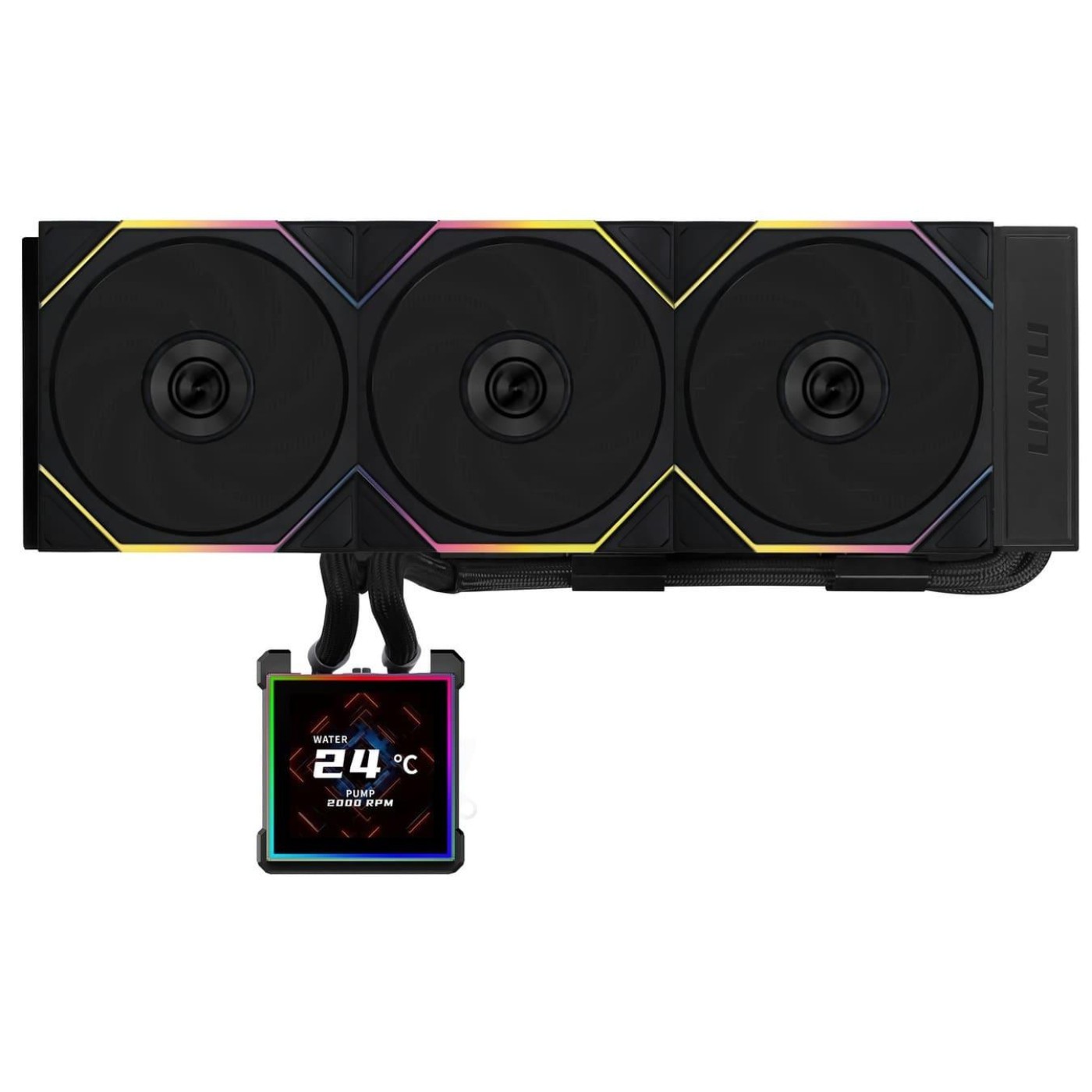 СВО Lian Li HydroShift II LCD-S 360TL Black (G89.GHS2LCDS36TB.00)