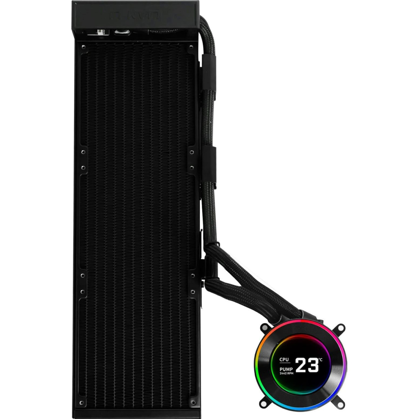 СВО Lian Li HydroShift II LCD-C 360 FANLESS Black (G89.GHS2LCD36B.00)