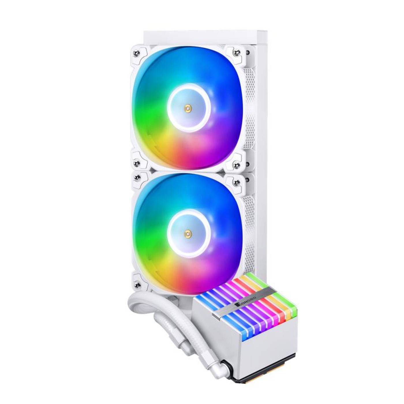 СВО Jonsbo HXW-240 ARGB White (Intel LGA1700/1200/115X/2011; AMD AM4/AM5/4PIN PWM) (HXW-240 ARGB White) Б/в,U1