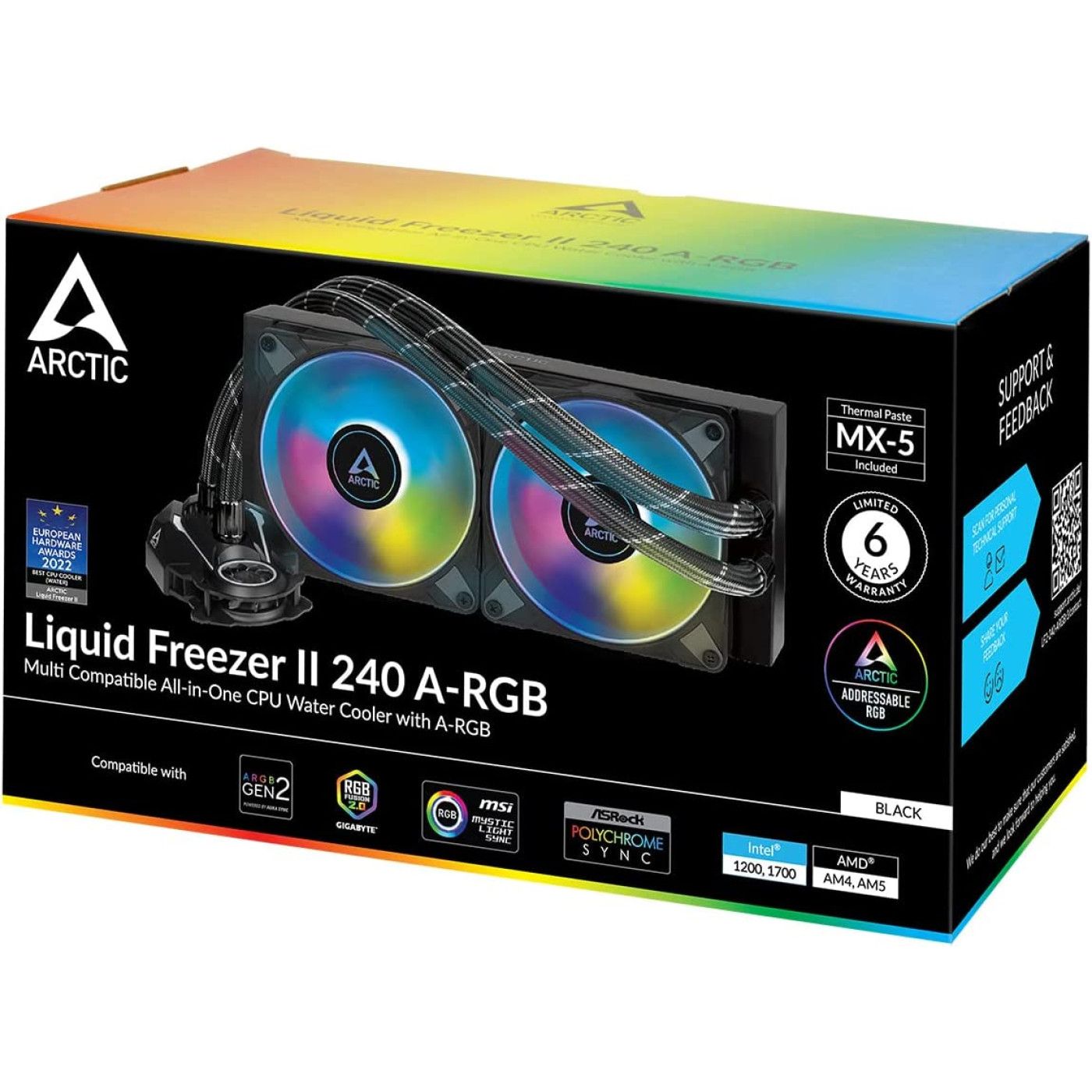 СВО Arctic Liquid Freezer II 240 ARGB 1700 (ACFRE00093A) Б/у,U1