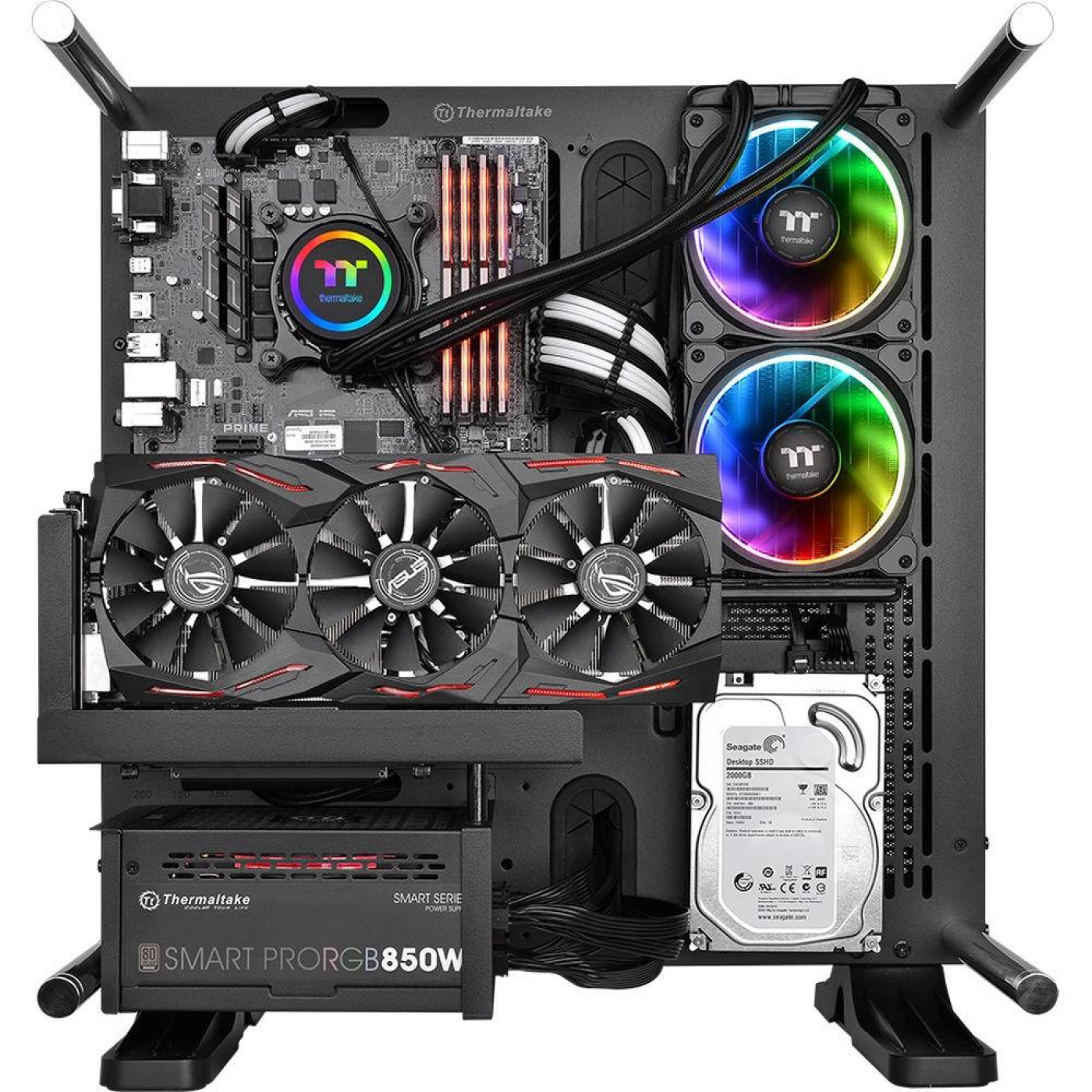 СВО Thermaltake Floe Riing RGB 240 TT Premium Edition (CL-W157-PL12SW-A)