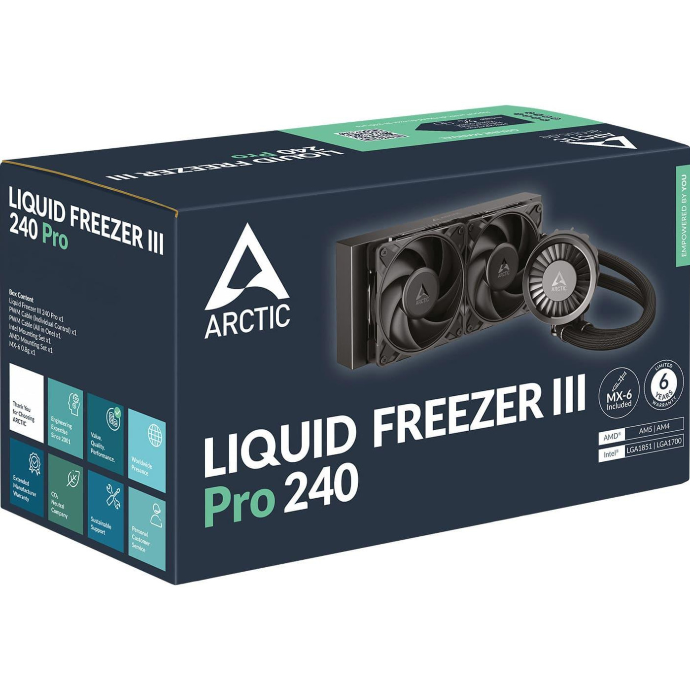СВО Arctic Liquid Freezer III Pro 240 Black (ACFRE00178A)