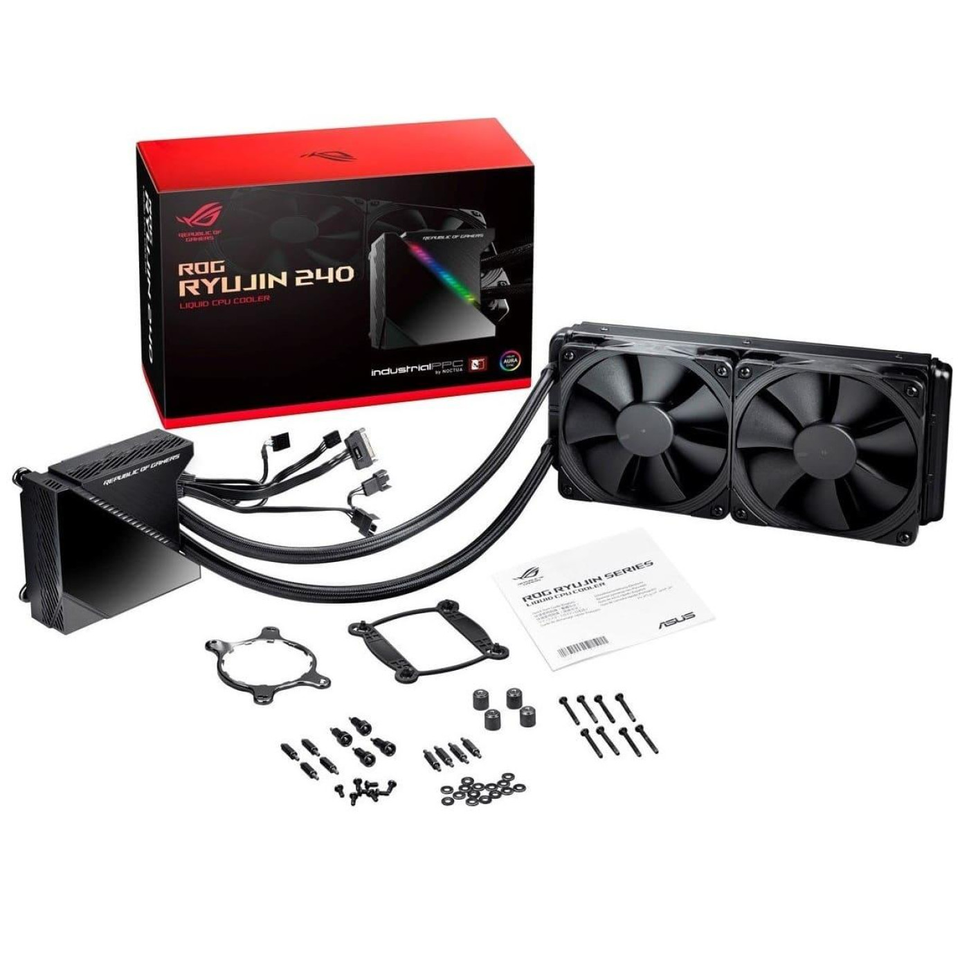 СВО ASUS ROG Ryujin 2x120mm Aura OLED (90RC0030-M0UAY0)