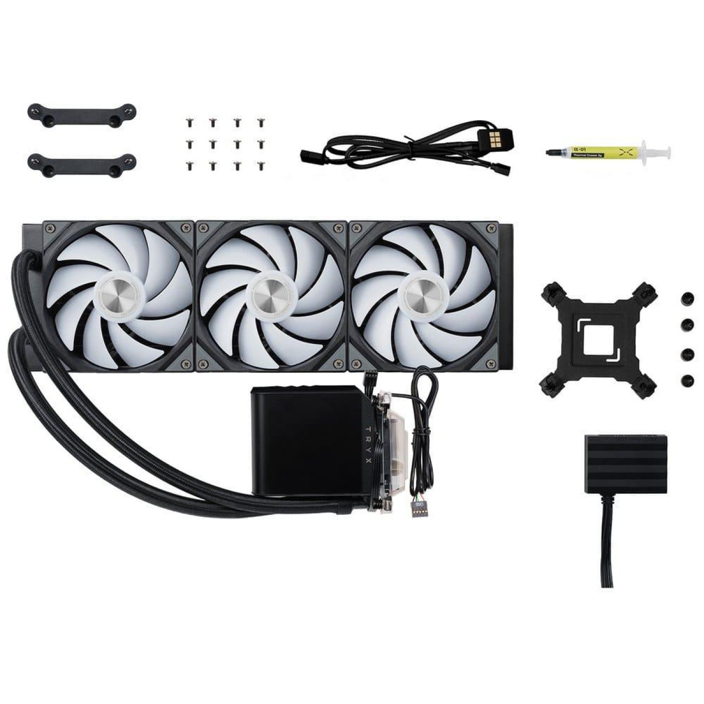 СВО TRYX Panorama 360 ARGB Black (L-P360A-AS3M-G1K)