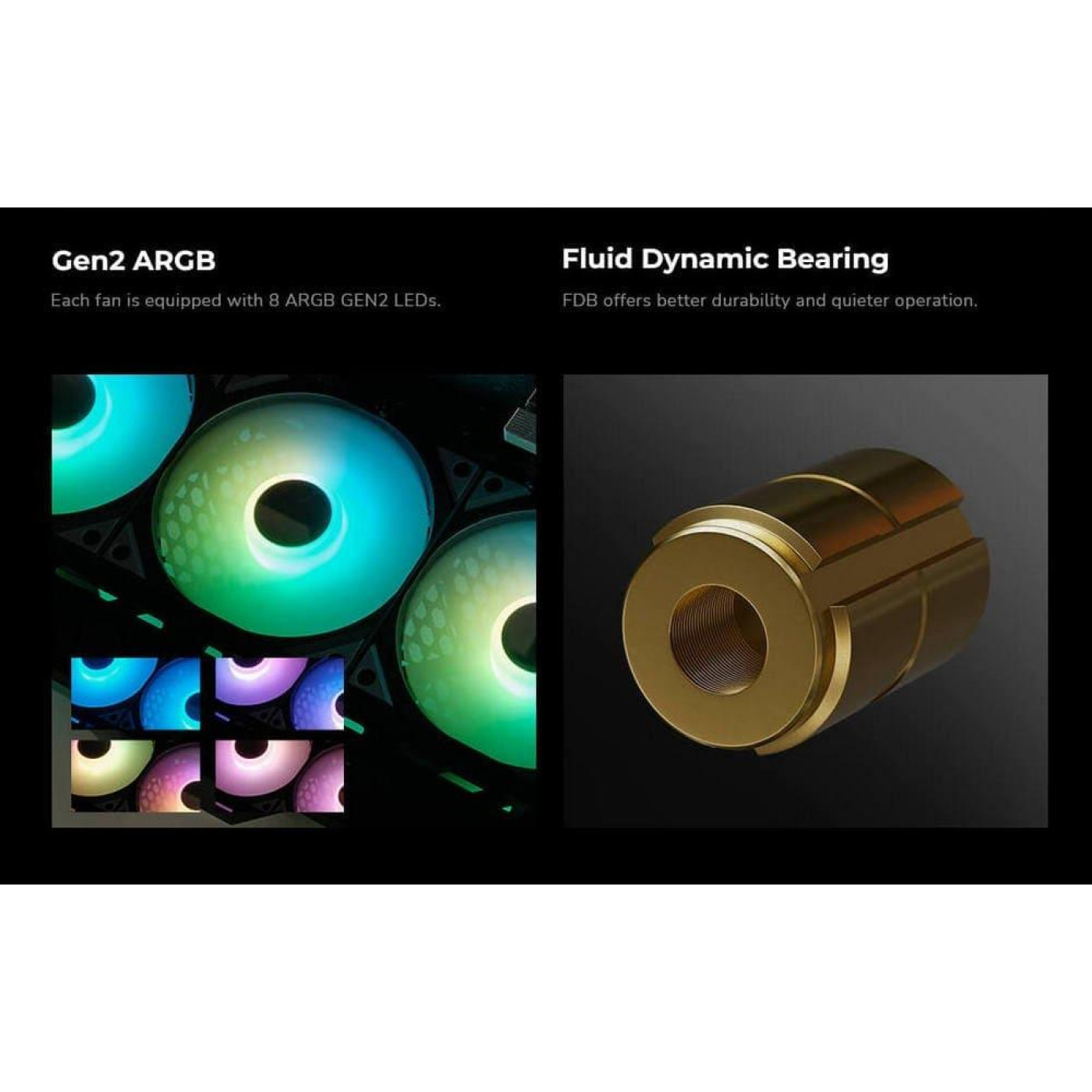 СВО TRYX Panorama 360 ARGB Black (L-P360A-AS3M-G1K)