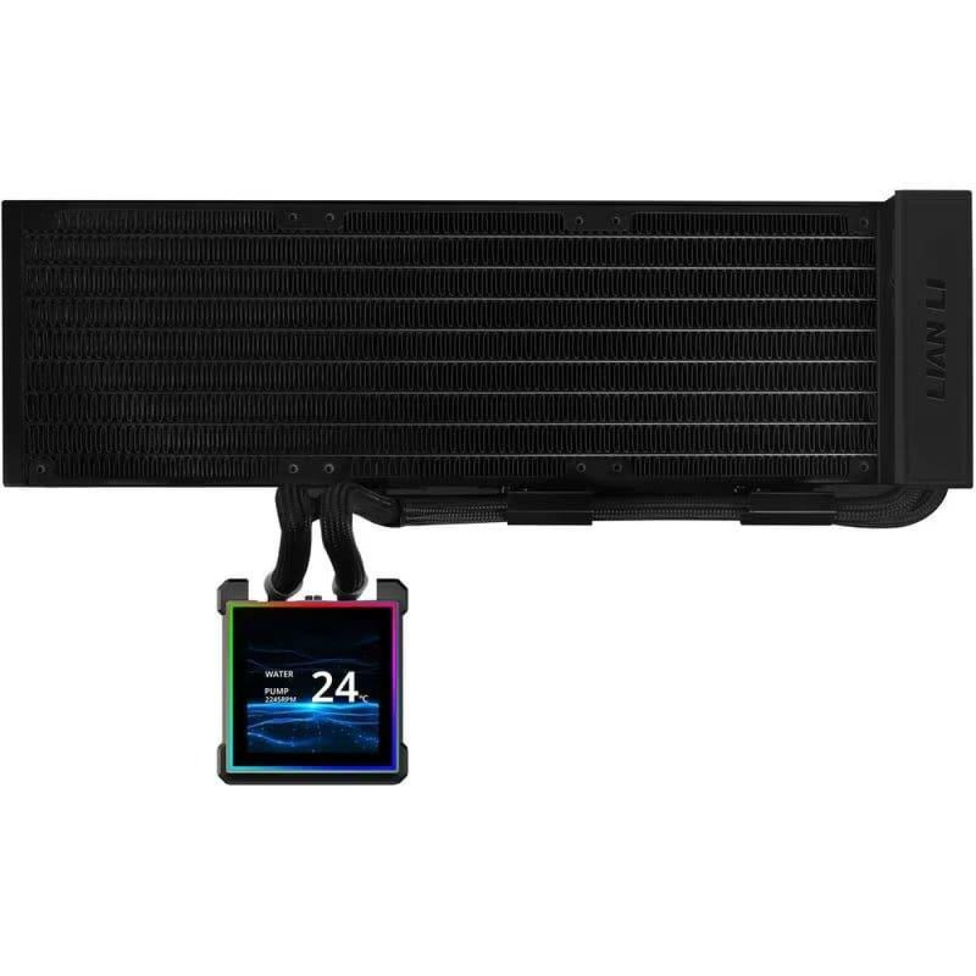 СВО Lian Li HydroShift II LCD-S 360N FANLESS Black (G89.GHS2LCDS36NB.00)