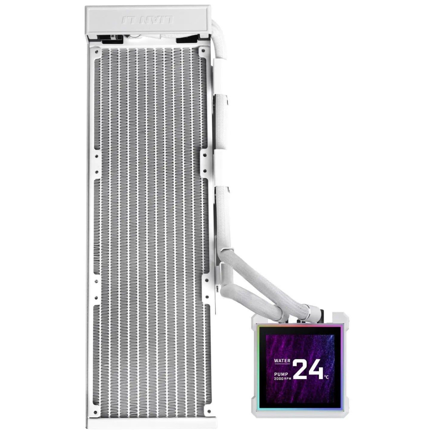 СВО Lian Li HydroShift II LCD-S 360N FANLESS White (G89.GHS2LCDS36NW.00)