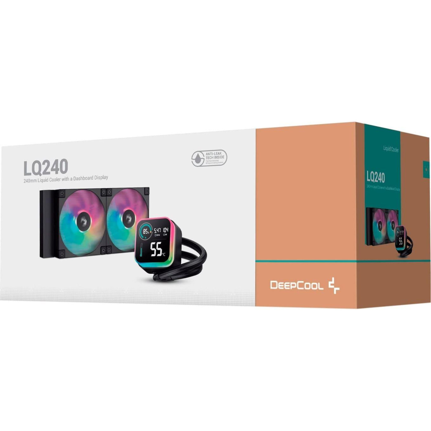 СВО Deepcool LQ240 Black (R-LQ240-BKLSMW-G-1)