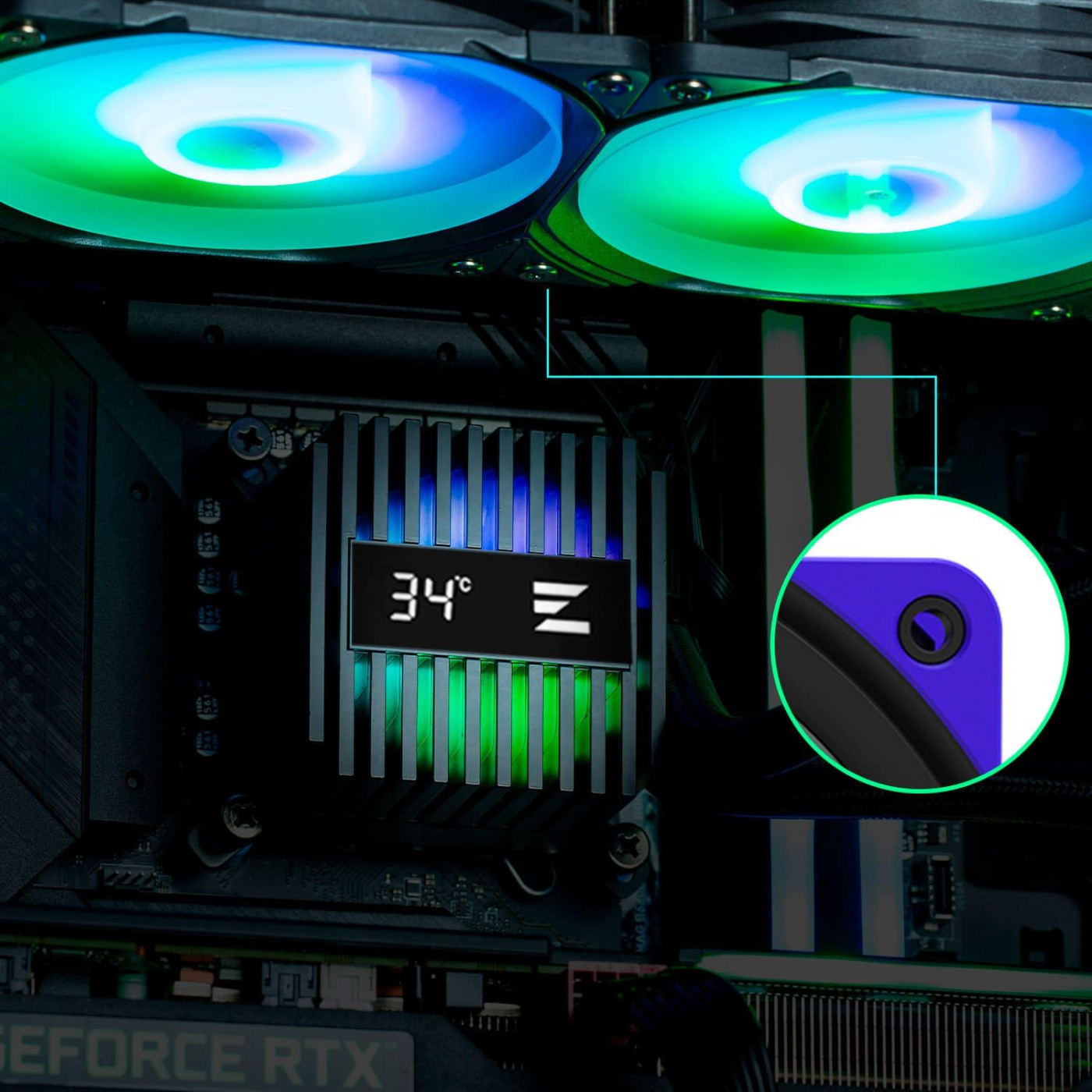 СВО Zalman ALPHA 24 Black (ALPHA2A24BLACK)