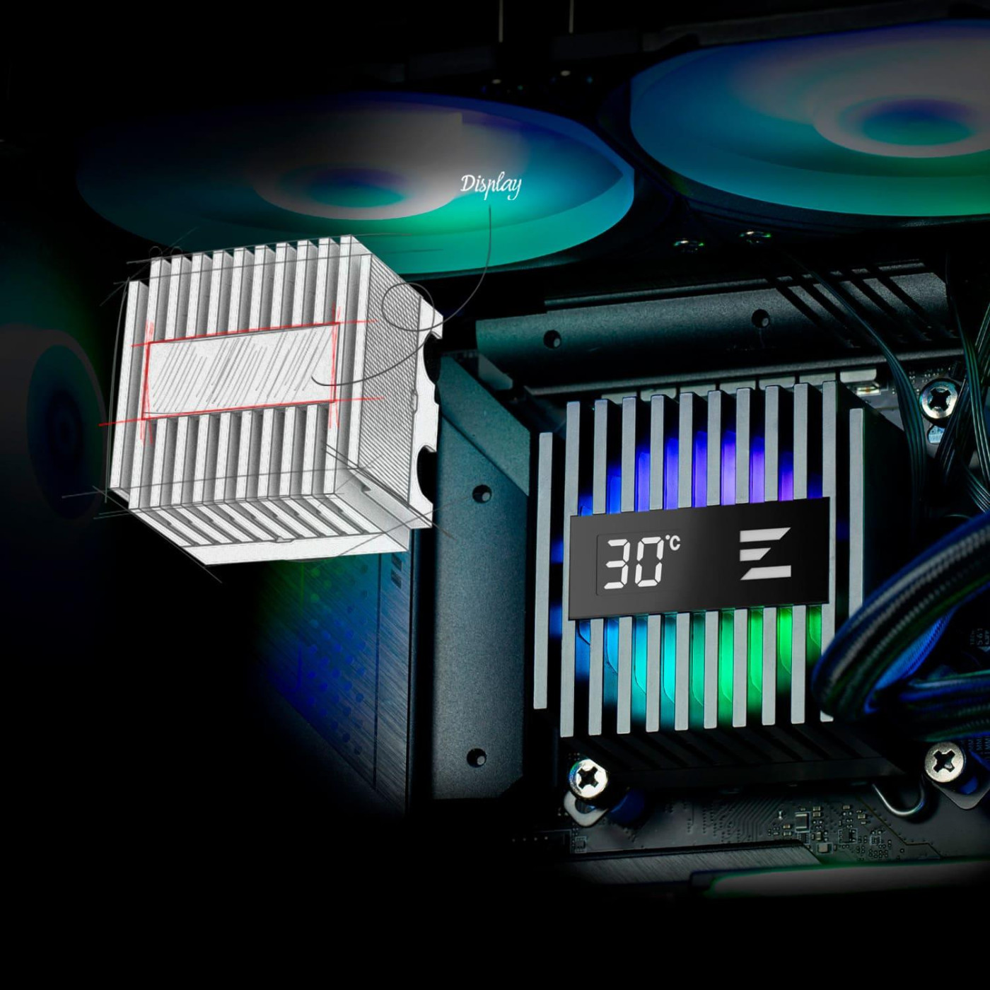 СВО Zalman ALPHA 24 Black (ALPHA2A24BLACK)