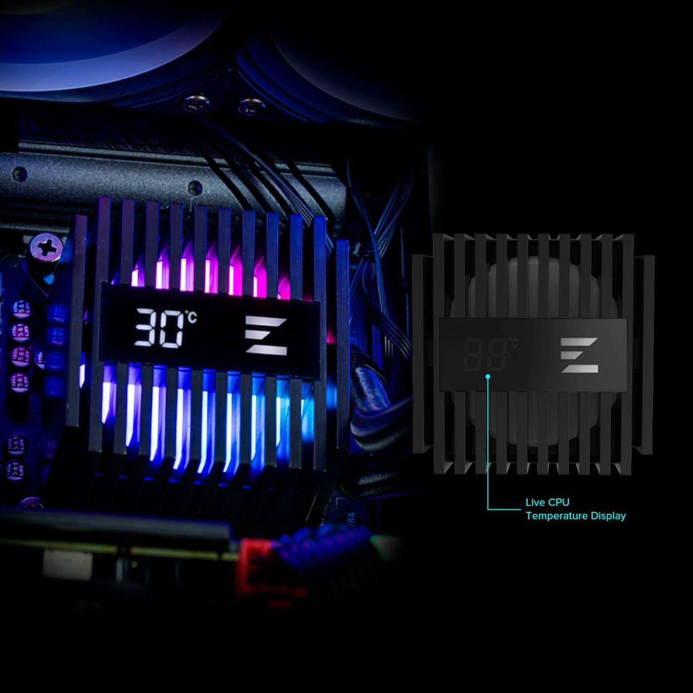 СВО Zalman ALPHA 24 Black (ALPHA2A24BLACK)