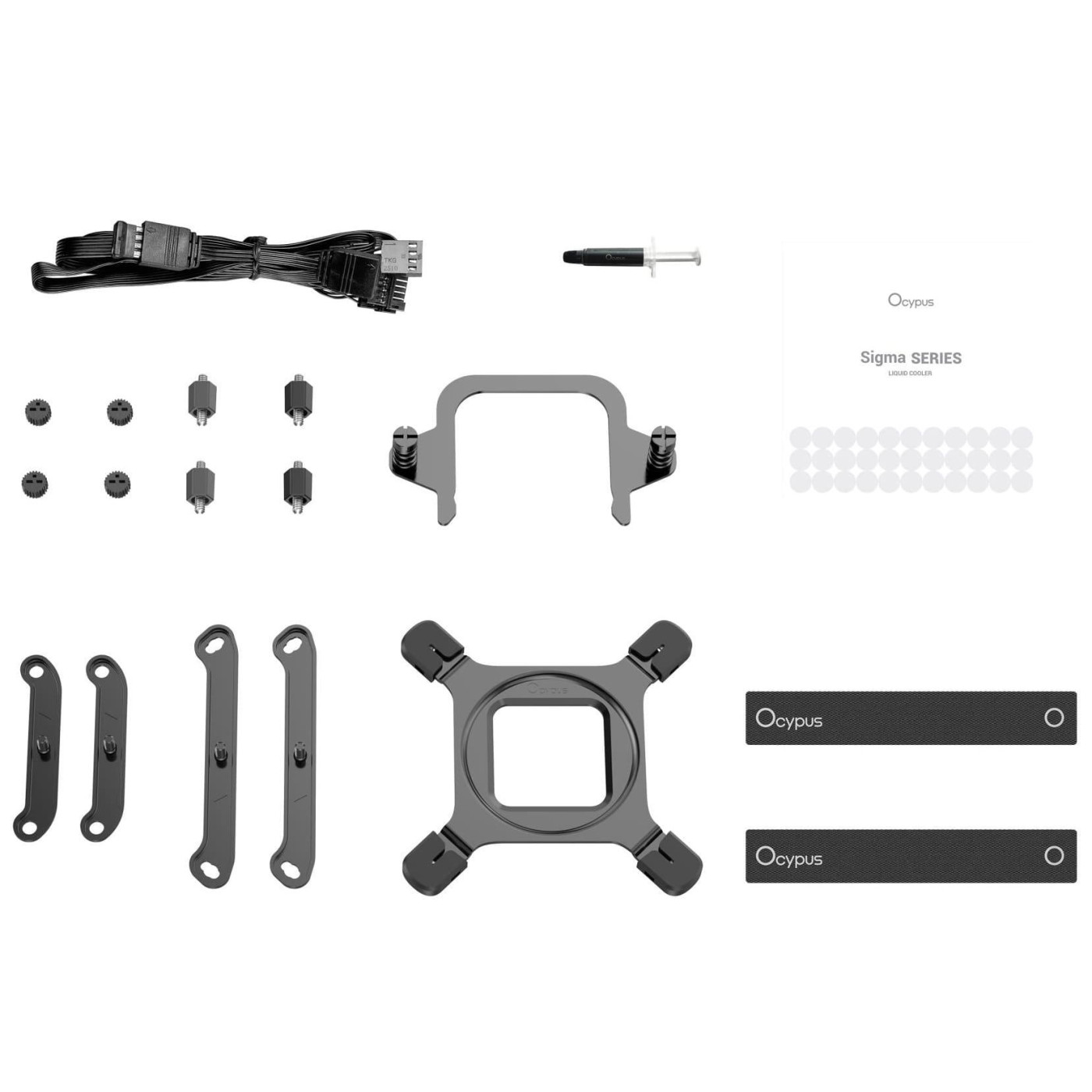 СВО Ocypus Sigma L24 ARGB Black (SIGMA-L24-BK2AAWWN00X-GL)