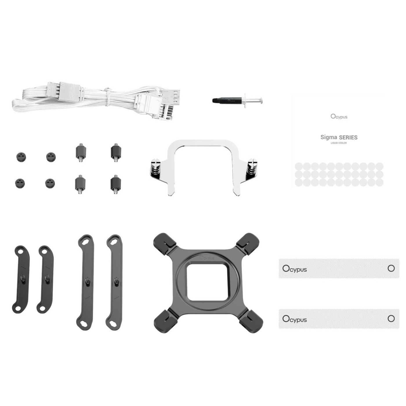 СВО Ocypus Sigma L24 ARGB White (SIGMA-L24-WH2AAWWN00X-GL)