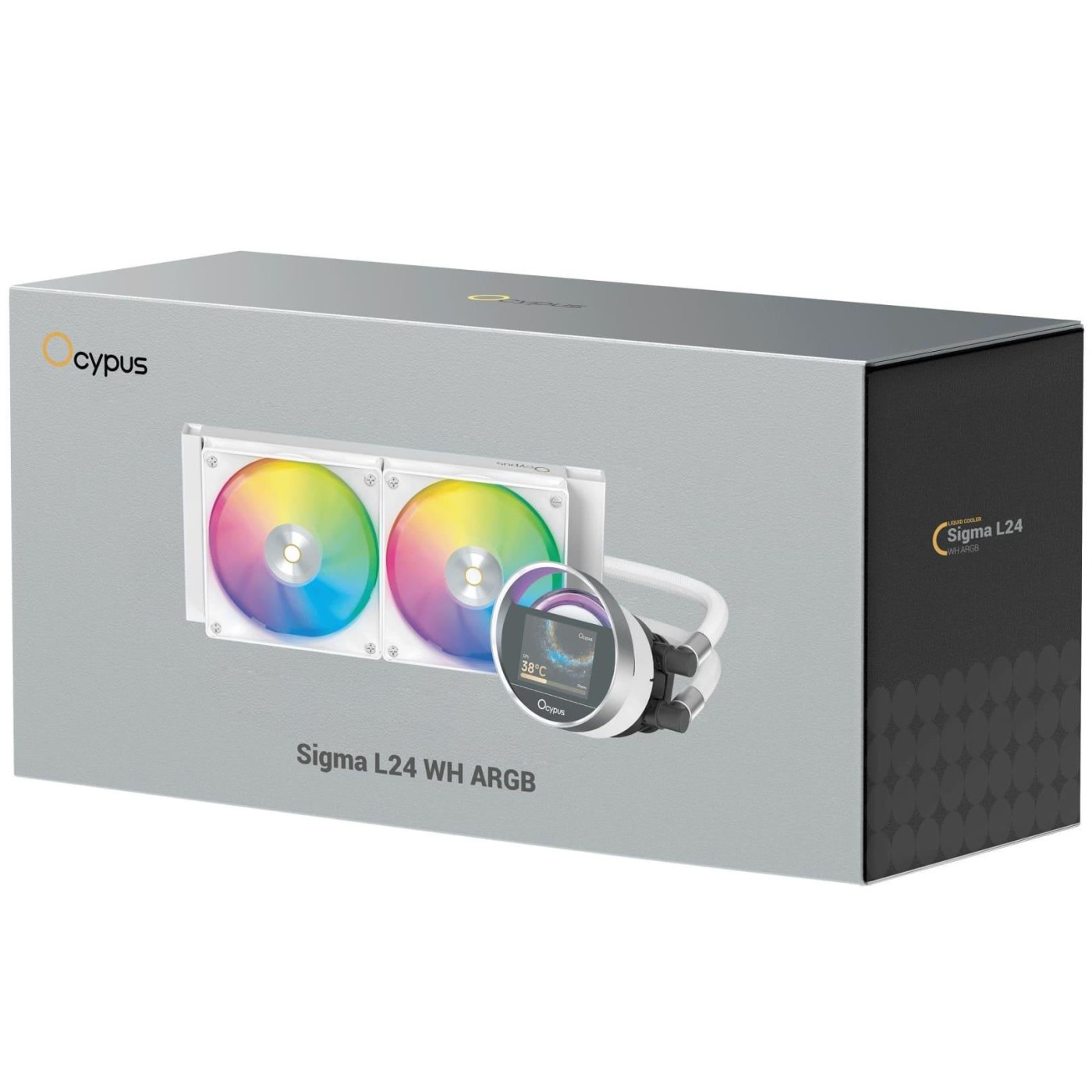 СВО Ocypus Sigma L24 ARGB White (SIGMA-L24-WH2AAWWN00X-GL)