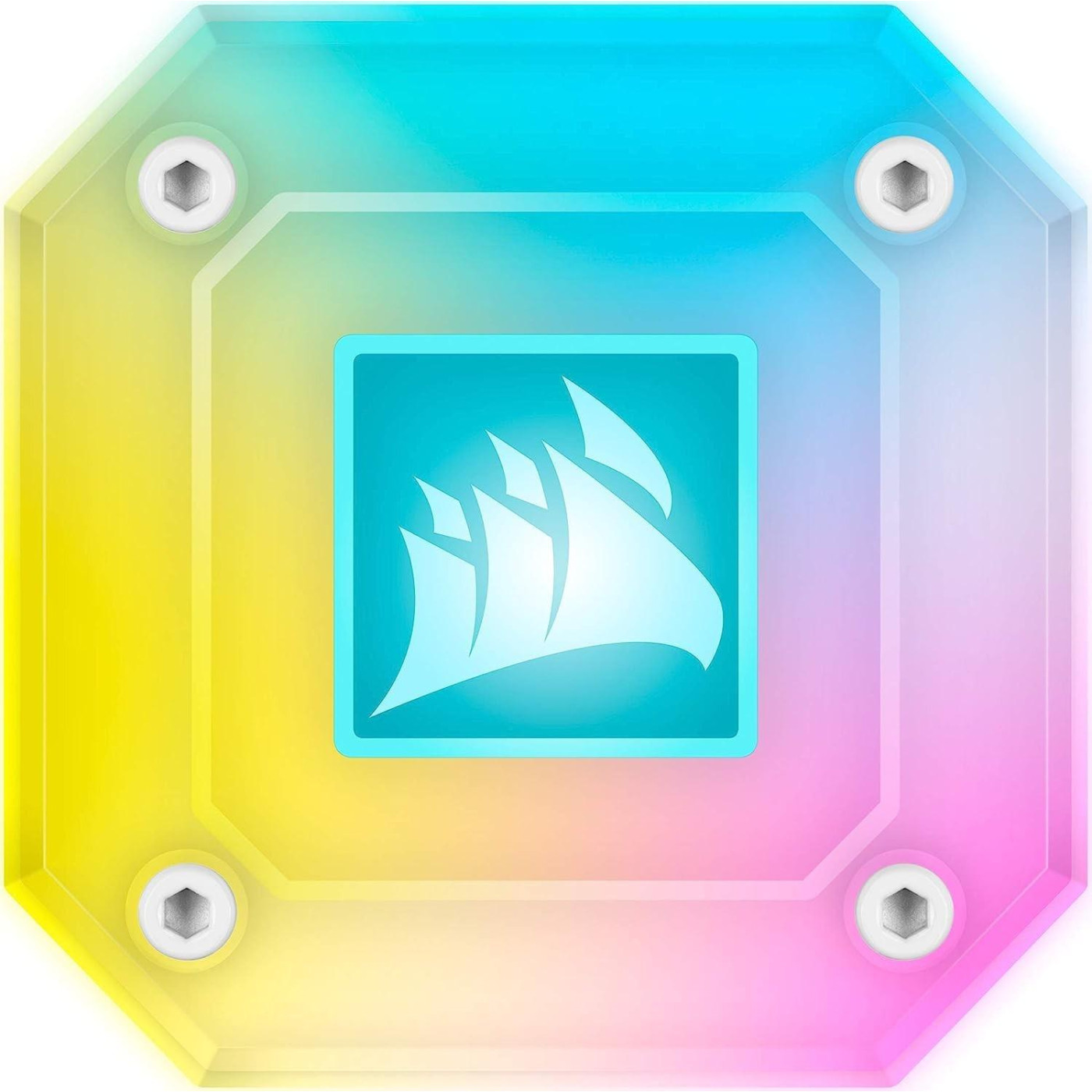 СВО Corsair iCUE H100i Elite Capellix RGB White, Intel: 2066 (CW-9060050-WW) Б/у,U1