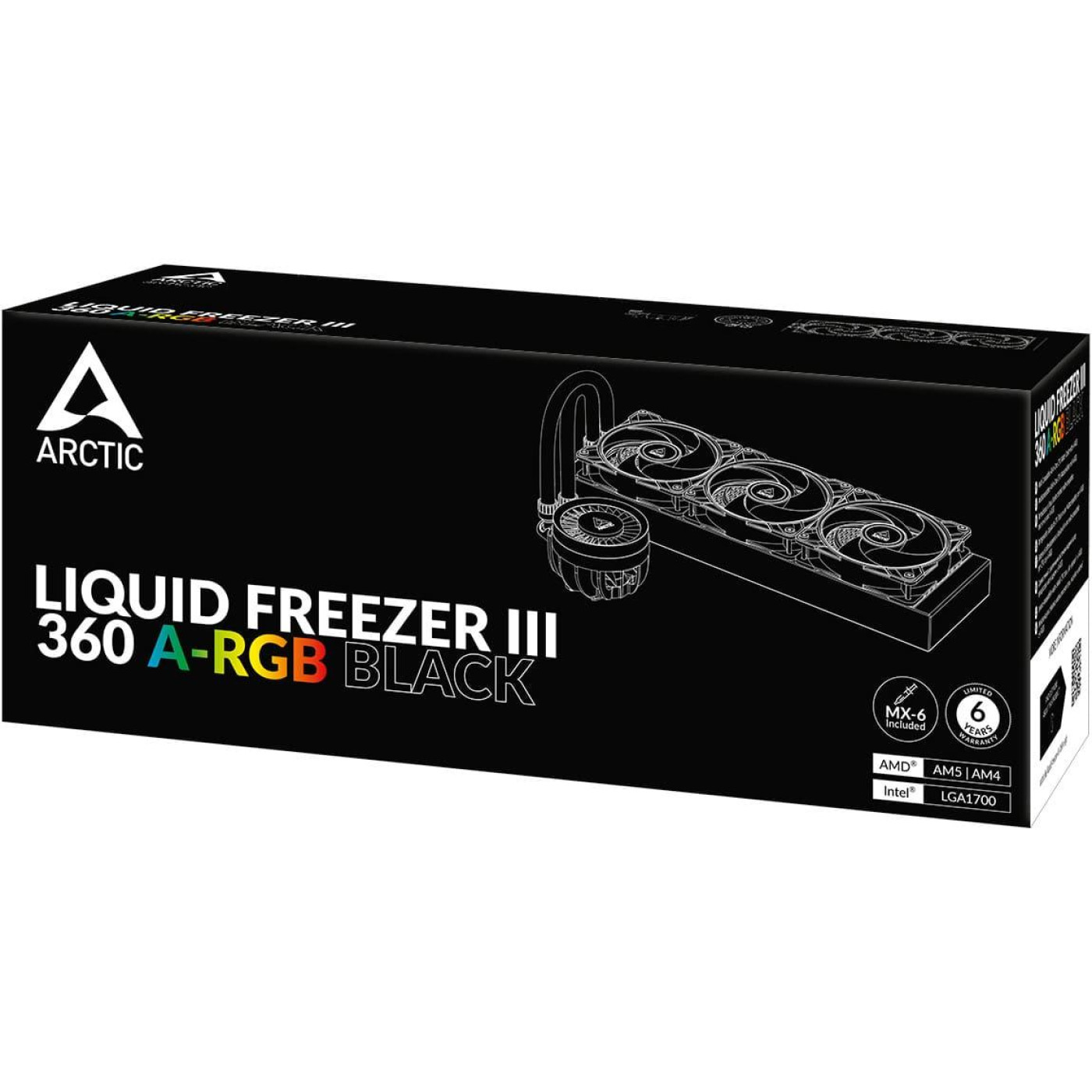 СВО Arctic Liquid Freezer III 360 A-RGB Black (ACFRE00144A) Б/в