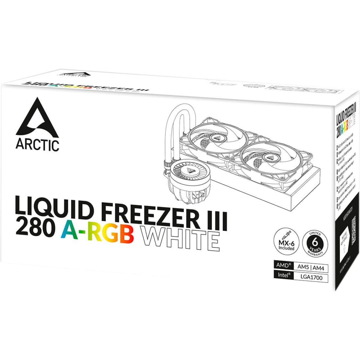 СВО Arctic Liquid Freezer III 280 A-RGB White (ACFRE00151A) U1
