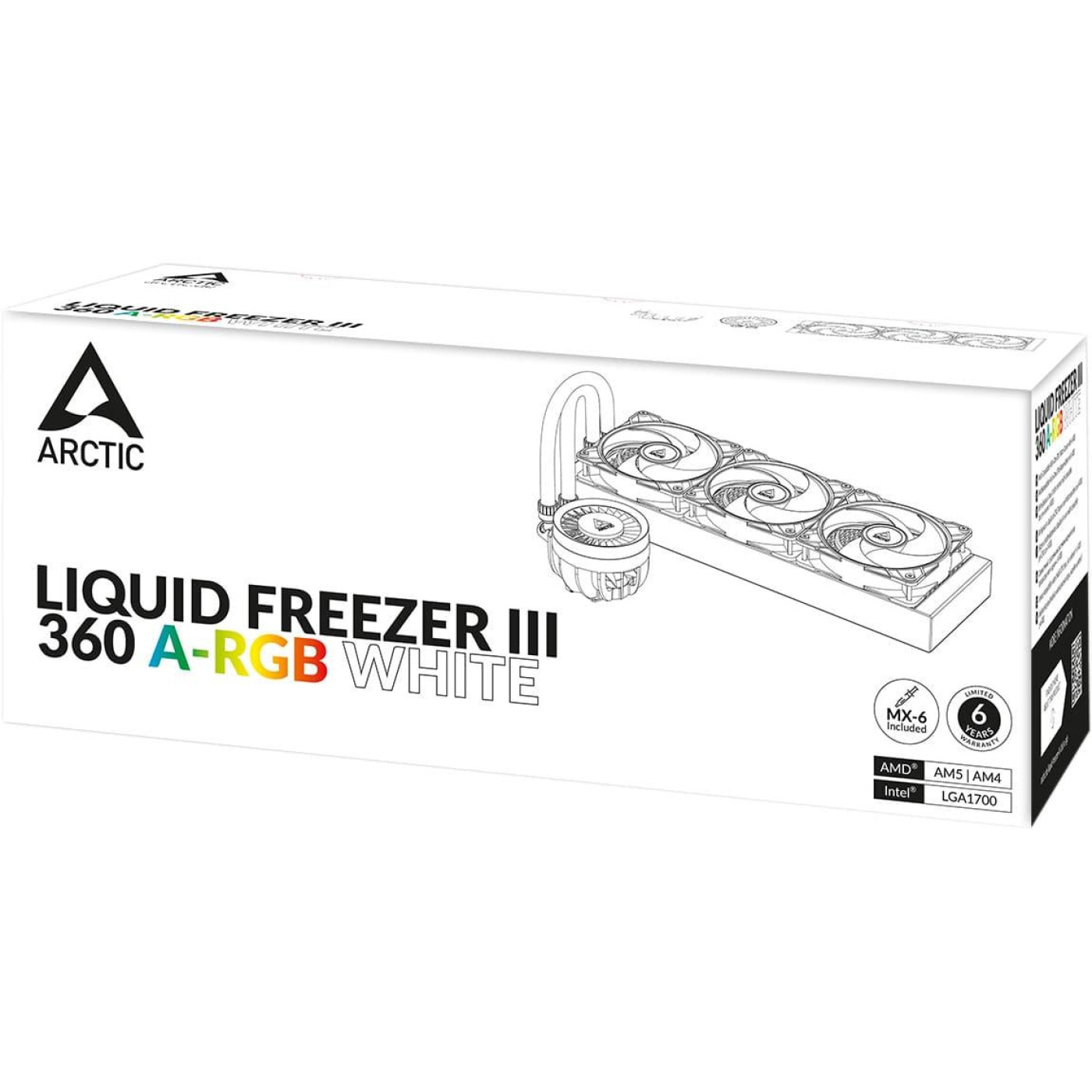 СВО Arctic Liquid Freezer III 360 A-RGB White (ACFRE00152A) Б/в