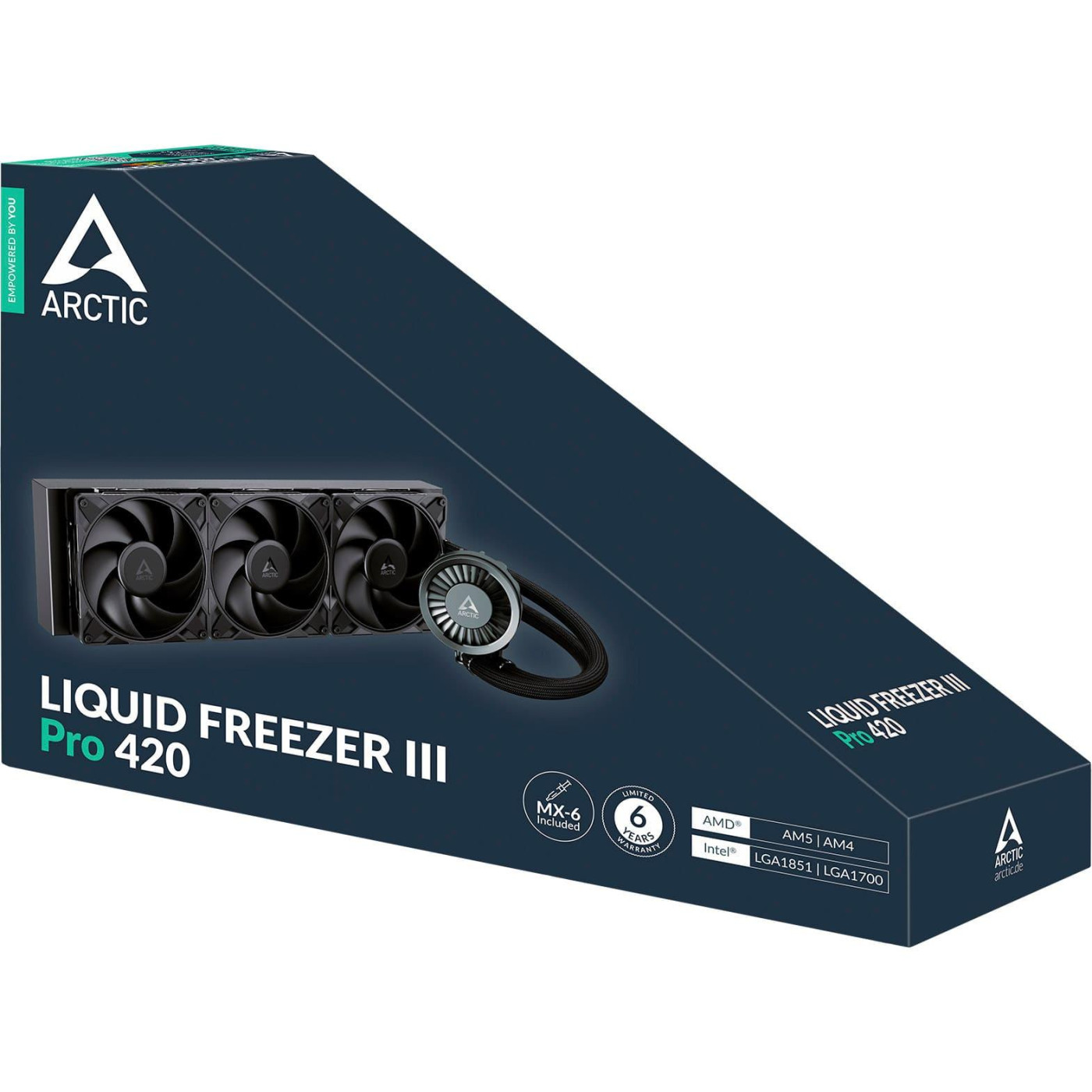 СВО Arctic Liquid Freezer III Pro 420 Black (ACFRE00181A)